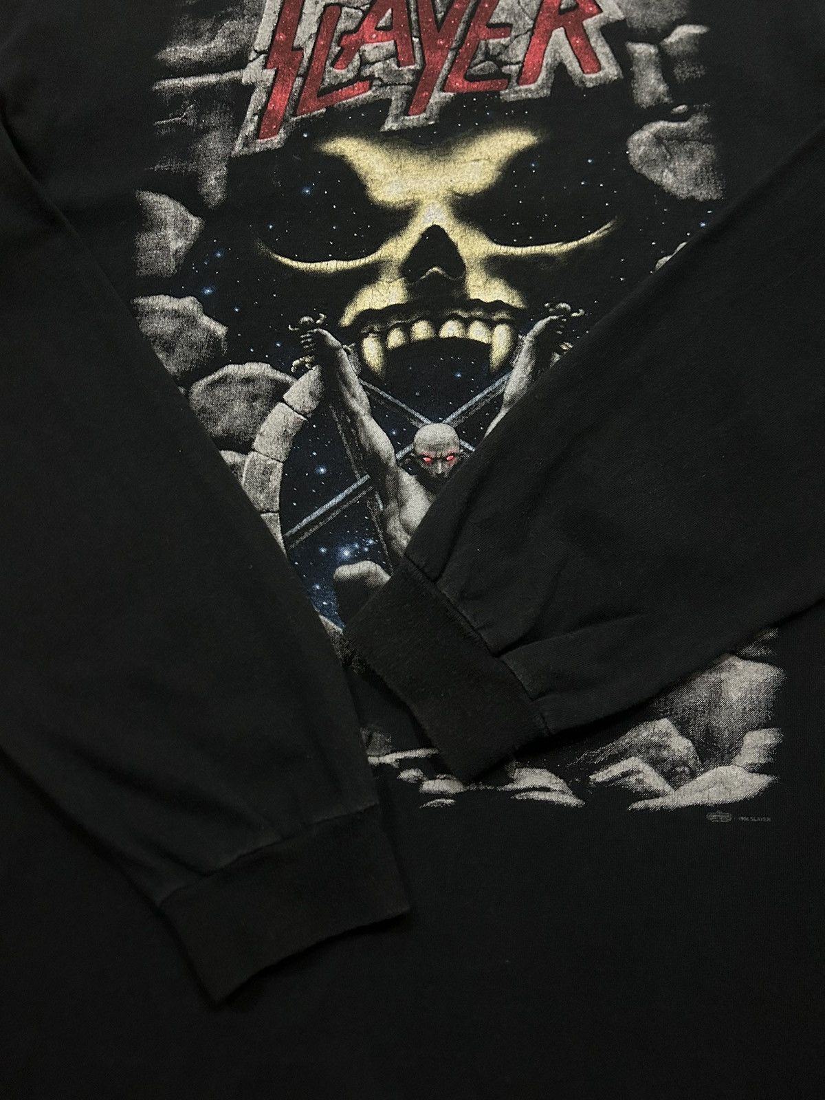 Band Tees 1996 Slayer Live Intrusion Band Tshirt Rock Band Size US L / EU 52-54 / 3 - 8 Thumbnail
