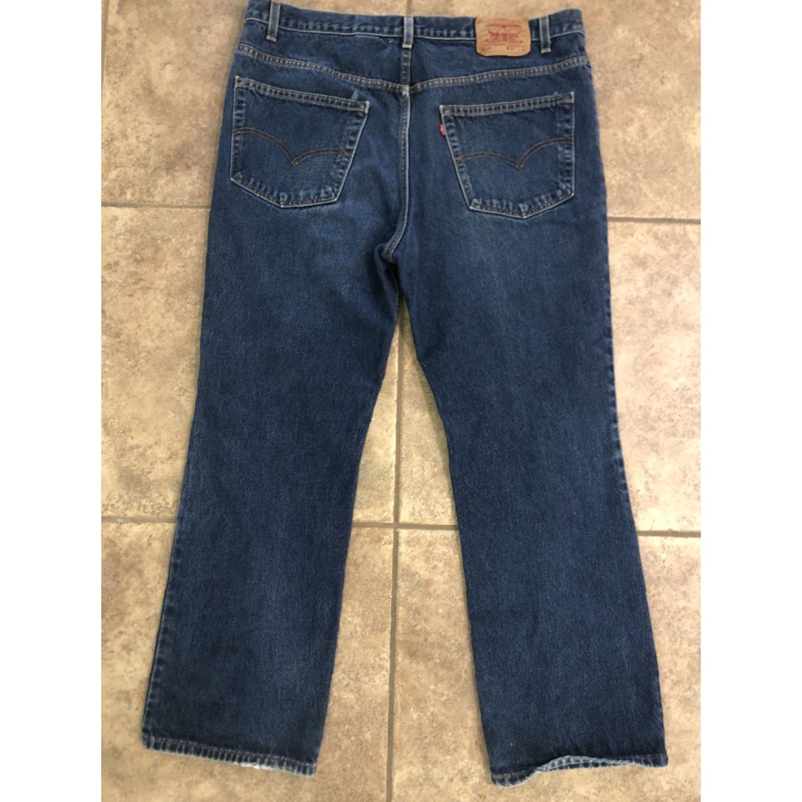 Levi's VINTAGE Levi's 517 Bootcut Jeans Mens Size 42x30 Blue USA Size US 42 / EU 58 - 5 Thumbnail