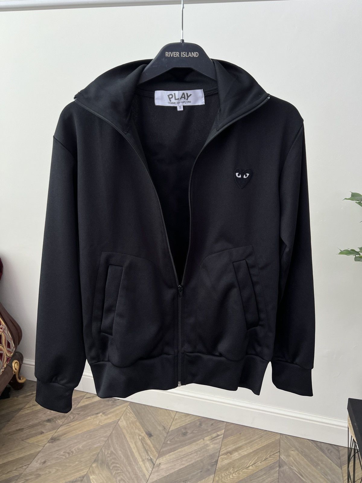 Comme des Garcons Vintage Comme des Garçons Play Track Jacket Heart Logo Size US S / EU 44-46 / 1 - 6 Thumbnail
