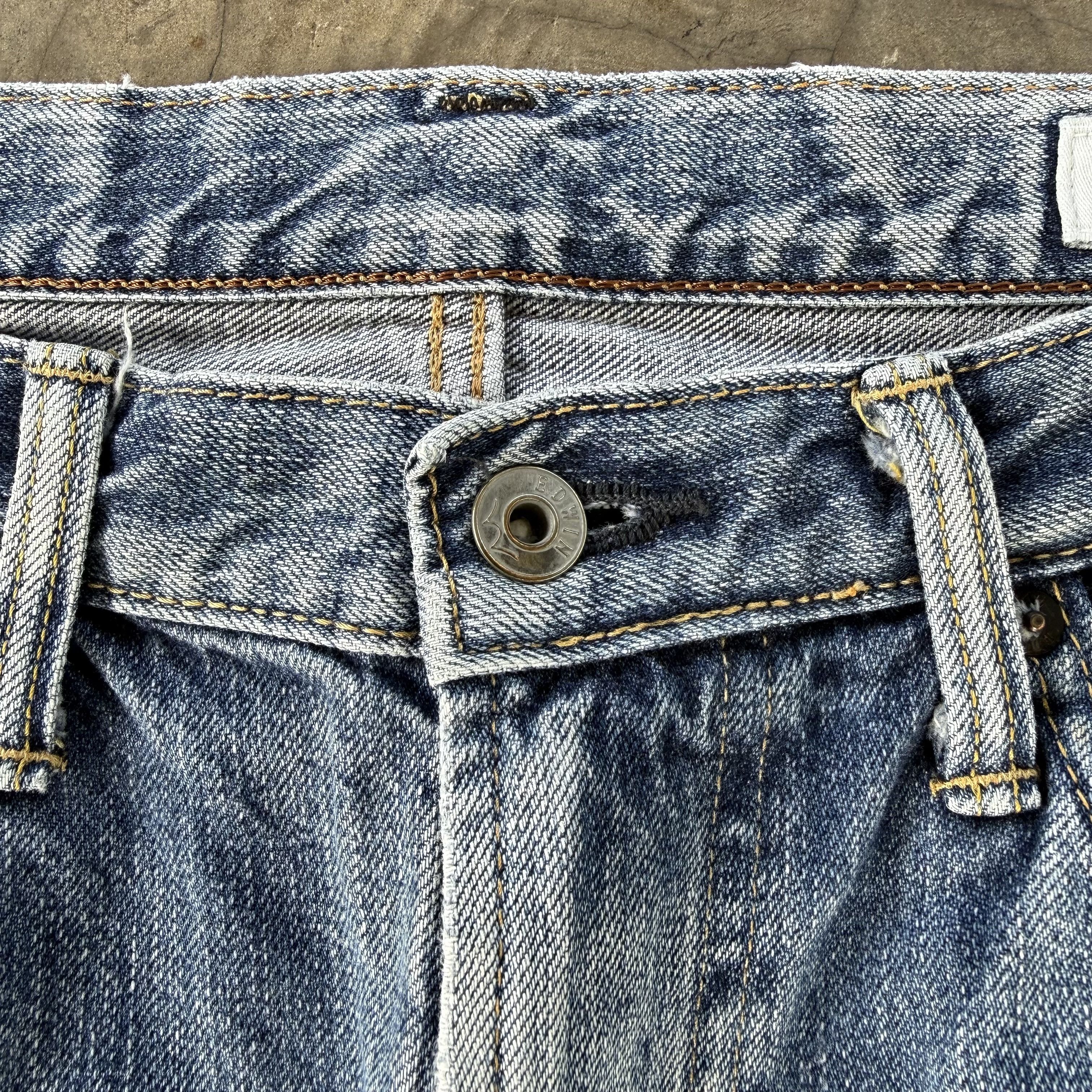 Edwin W36 Vintage Edwin Faded Denim Jean Pants Size US 36 / EU 52 - 3 Thumbnail