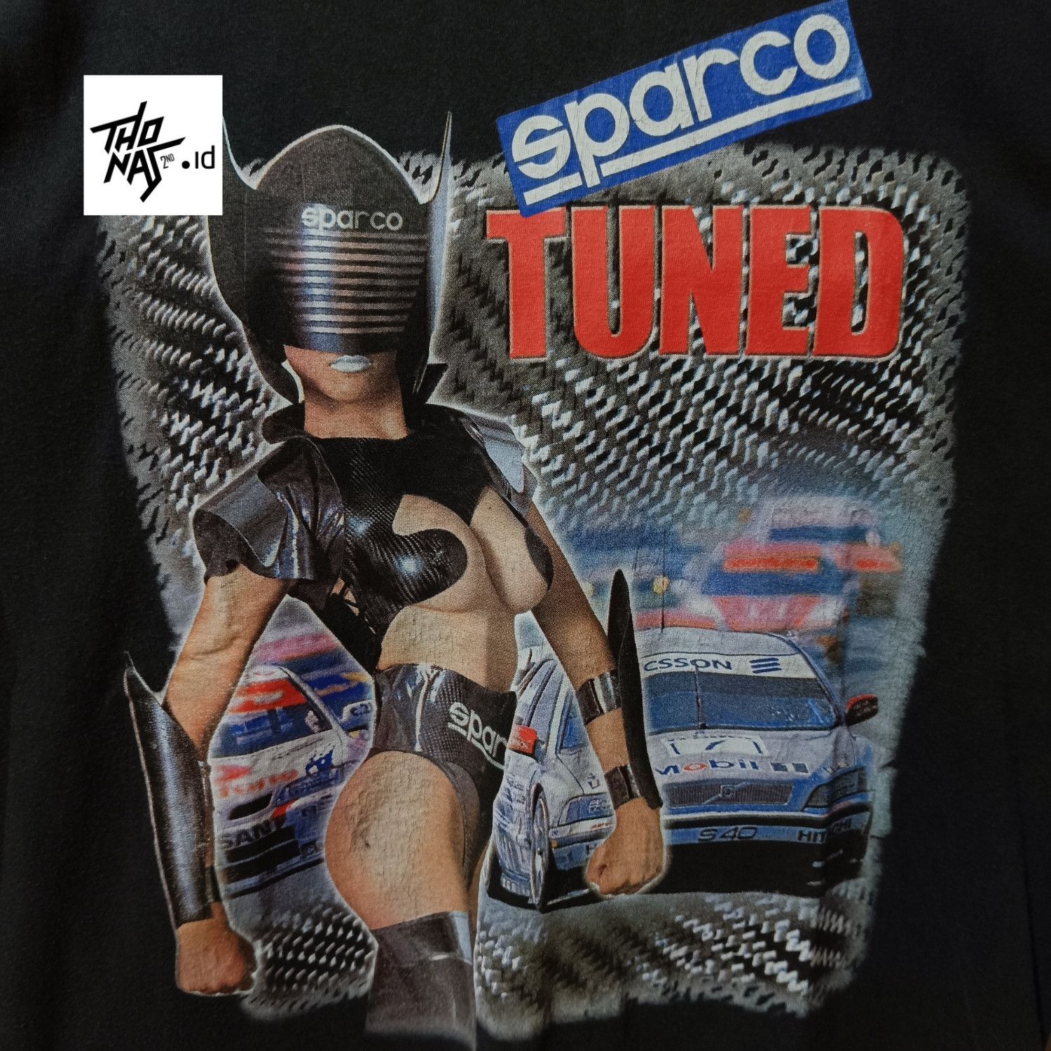 Rare Vintage Sparco F1 sexy girl