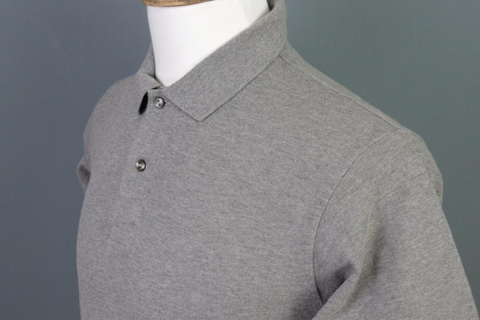 Lacoste Lacoste Classic Fit Gray Short Tennis Shirt Size 4 / M Size US M / EU 48-50 / 2 - 5 Thumbnail