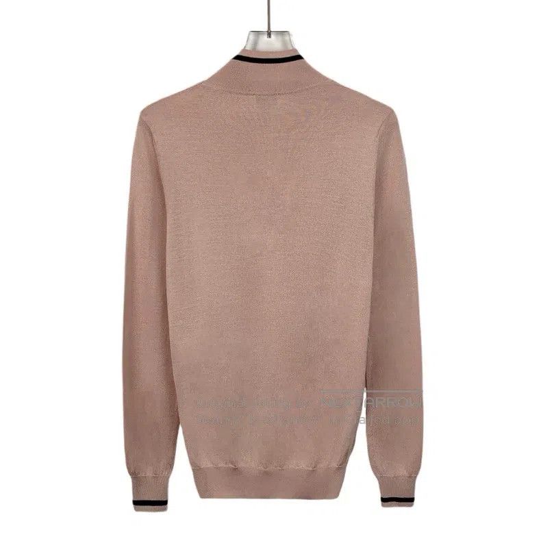 Fendi Fendi Flesh-colored letter inlay mulberry silk high neck l Size XXS / US 00 / IT 34 - 2 Thumbnail