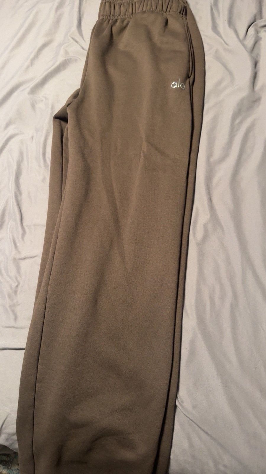 Alo Alo Espresso Straight Leg Sweatpants Size US 36 / EU 52 - 1 Thumbnail