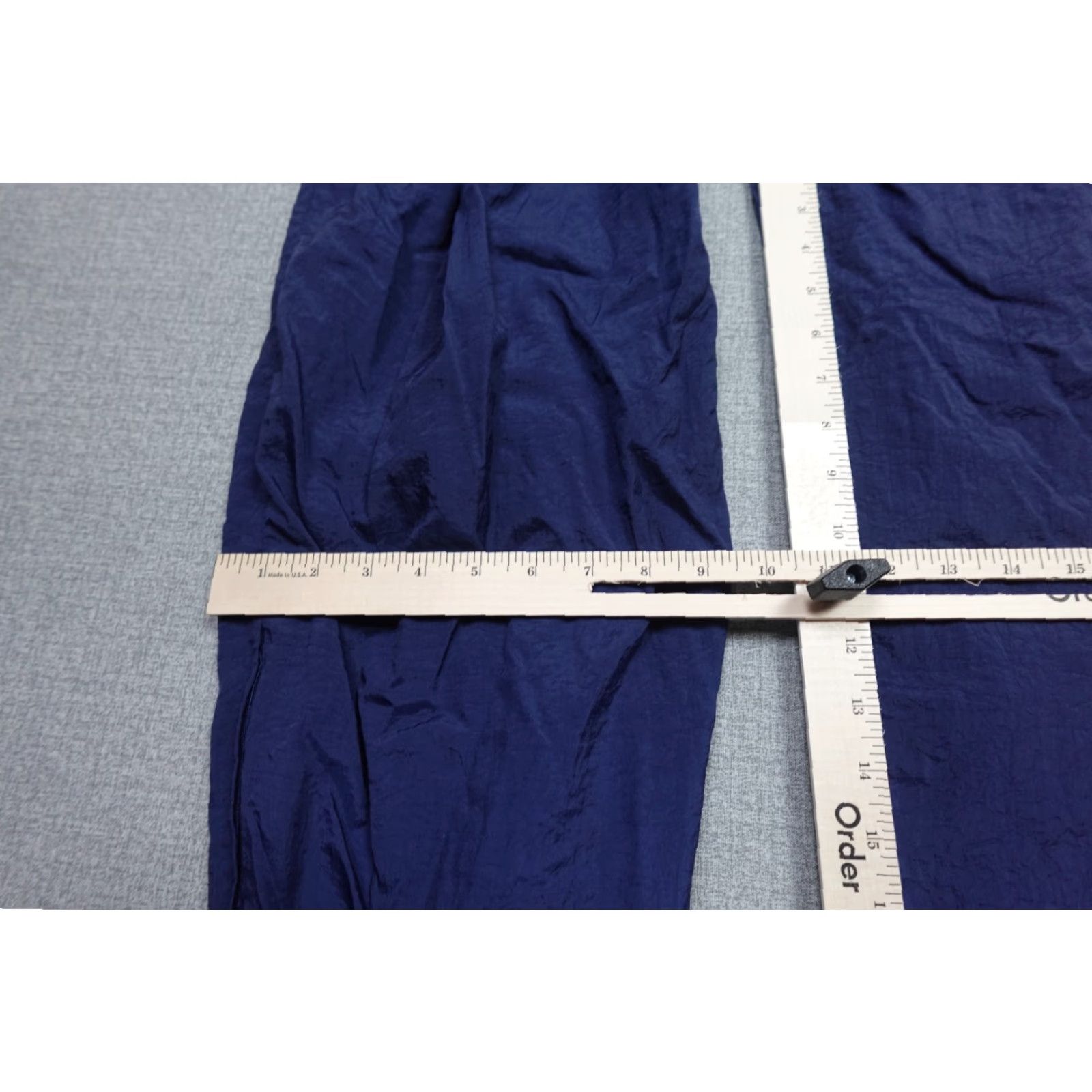 Nike VINTAGE Nike Track Pants Mens XL Blue Lined Baggy Swishy Running Drawstring Size US 32 / EU 48 - 7 Thumbnail