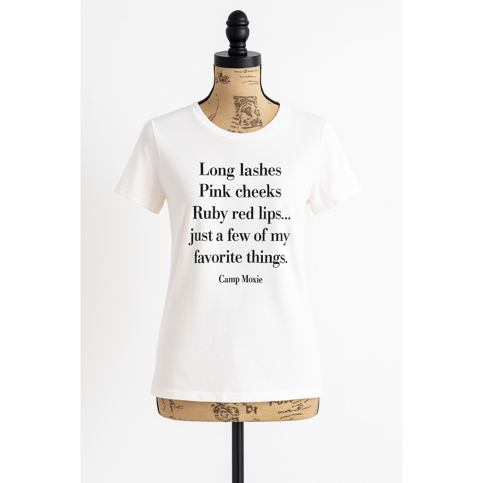 Other Camp Moxie White Favorite Things Graphic Tee Women’s Size M Size M / US 6-8 / IT 42-44 - 1 Thumbnail
