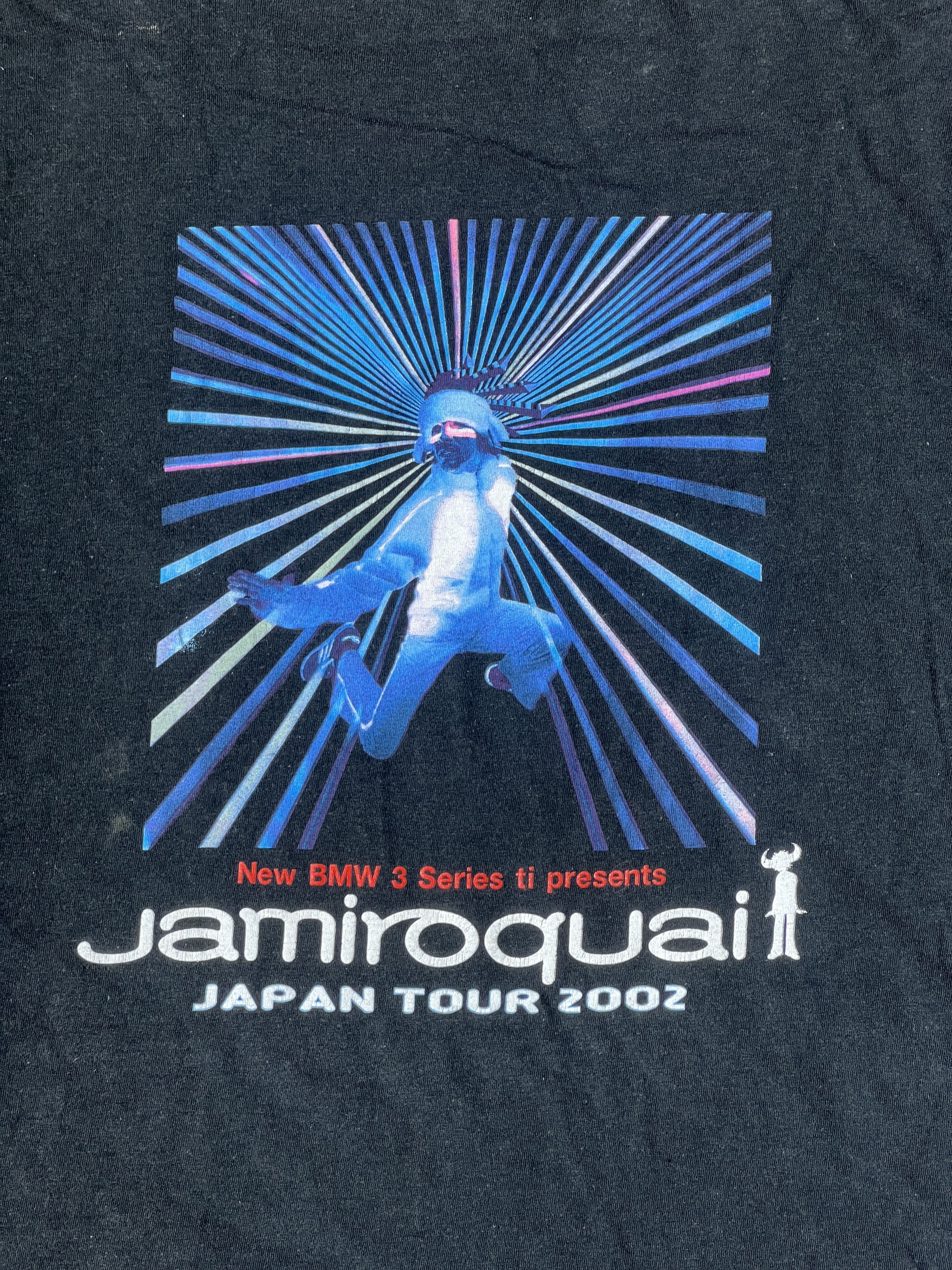Band Tees Vintage 2002 Jamiroquai Japan Tour Promo Tee GTME404 Size US L / EU 52-54 / 3 - 2 Thumbnail