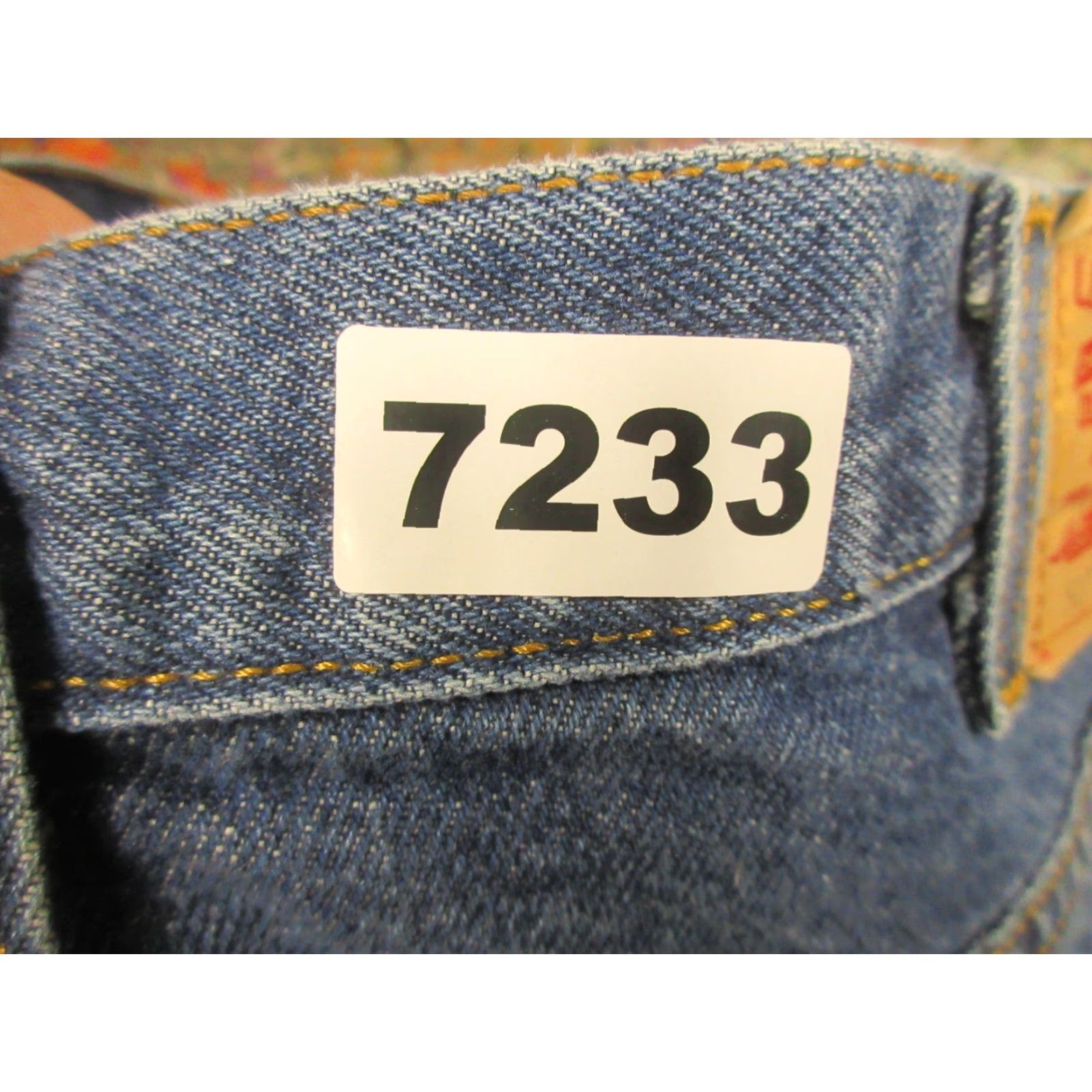 Levi's Levi's 517 Jeans 38x30 Dark Wash Denim Bootcut 5-Pocket Cotton Regular Men’s Blue Classic USA 1990s Style Size US 38 / EU 54 - 7 Thumbnail