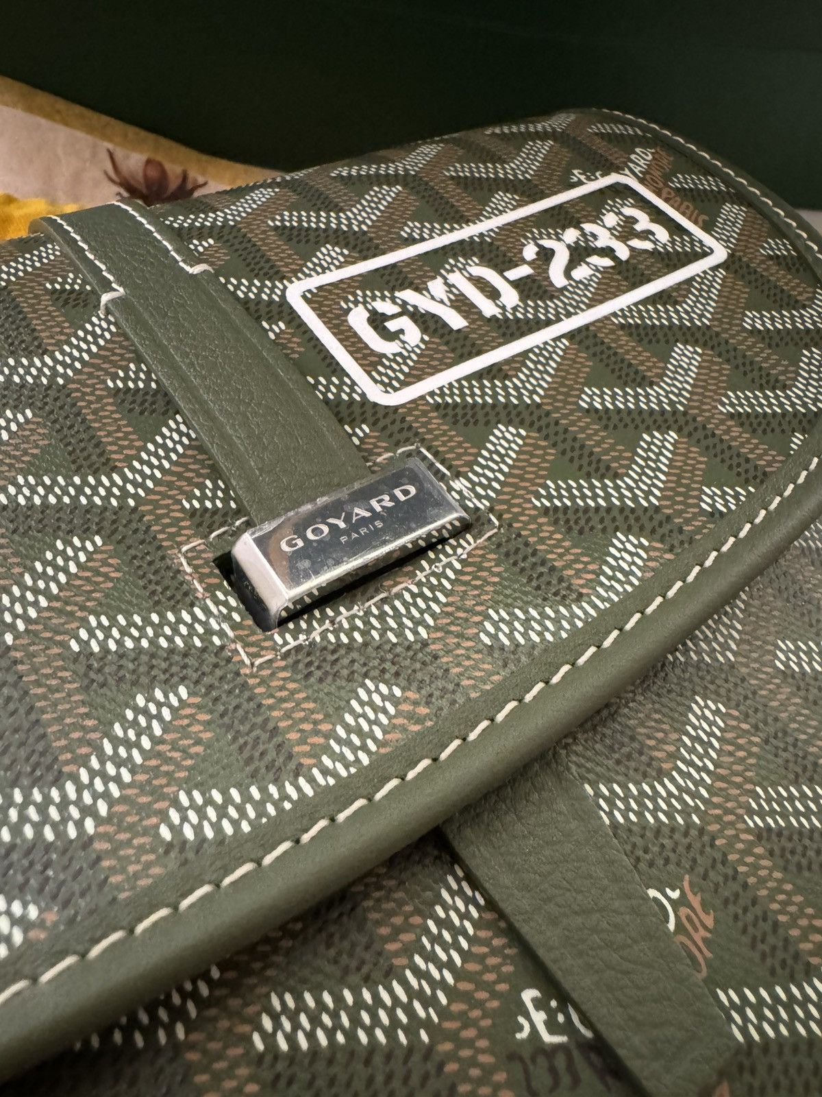 Goyard Belvedere PM Khaki/Army Green