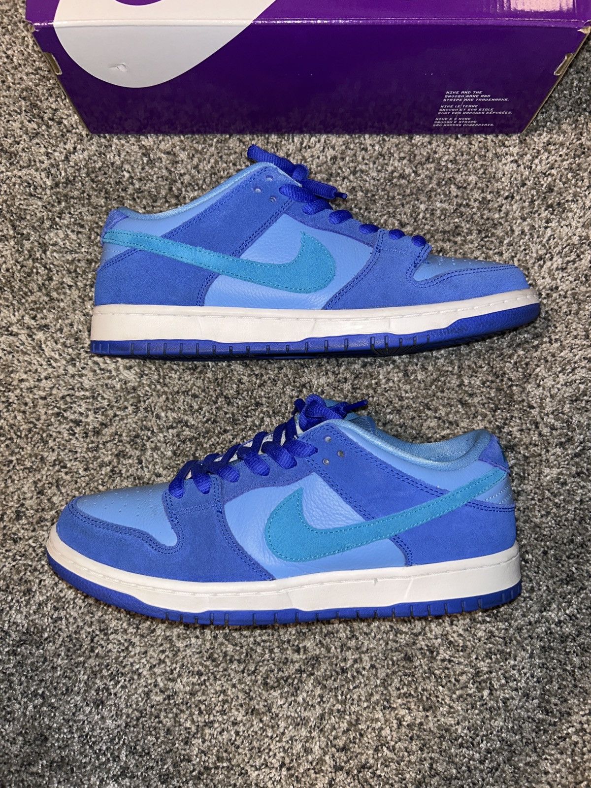 Nike Dunk Low Pro SB ‘Fruity Pack - Blue Raspberry’ Size US 9 / EU 42 - 2 Thumbnail