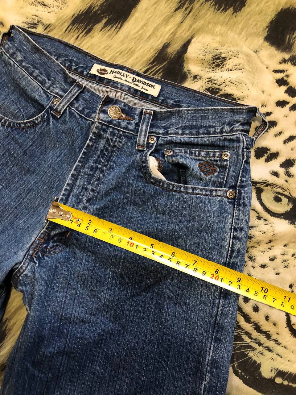 Harley Davidson Vintage Harley Davidson Jeans Size US 28 / EU 44 - 8 Thumbnail