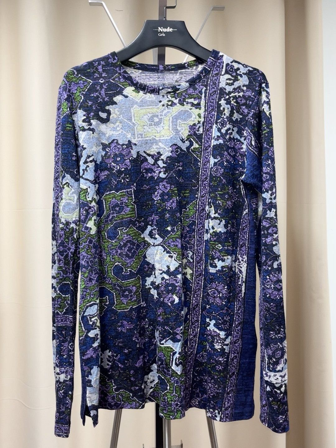 Yohji Yamamoto Y's Totem Print Top