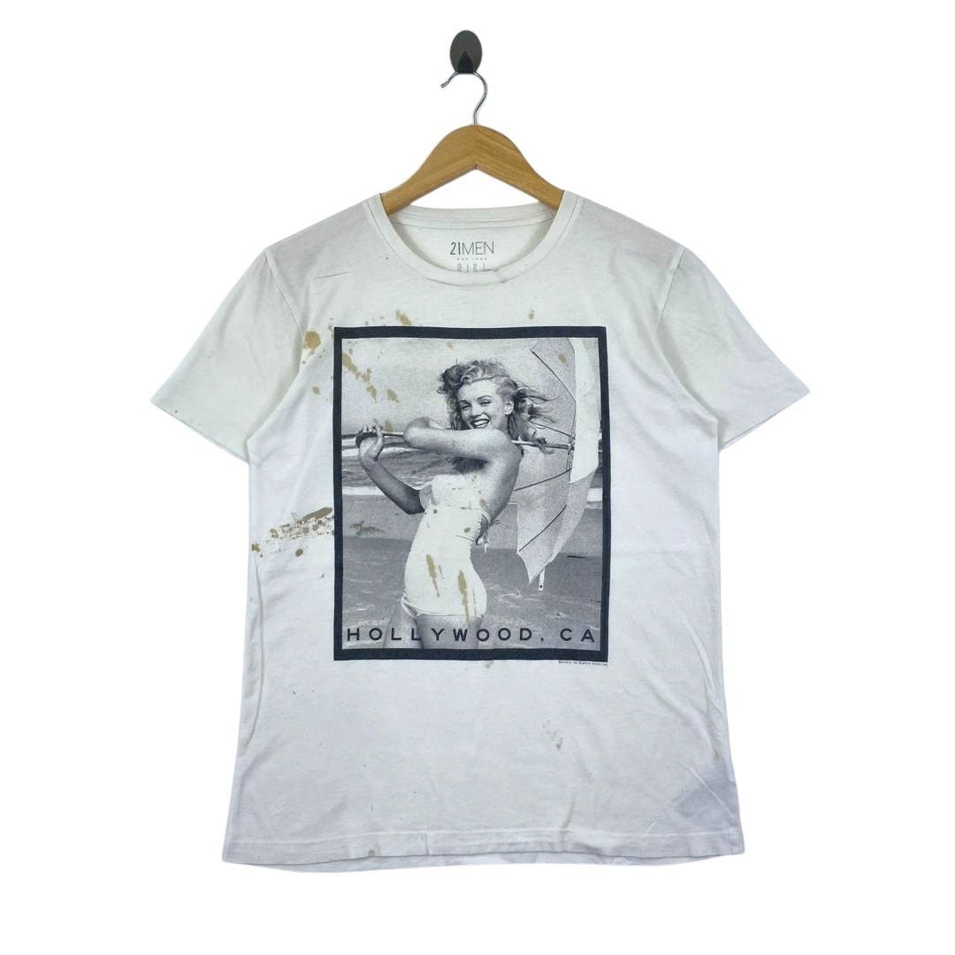 21 Men MARILYN MONROE Andre De Dienes Fotofolio Distress Tee Shirt Size US S / EU 44-46 / 1 - 1 Thumbnail