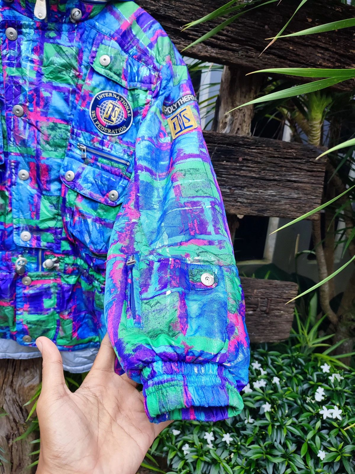 Phenix VTG 90s PHENIX FIS Limited Ski Jacket – Neon Abstract Print Size US L / EU 52-54 / 3 - 11 Thumbnail