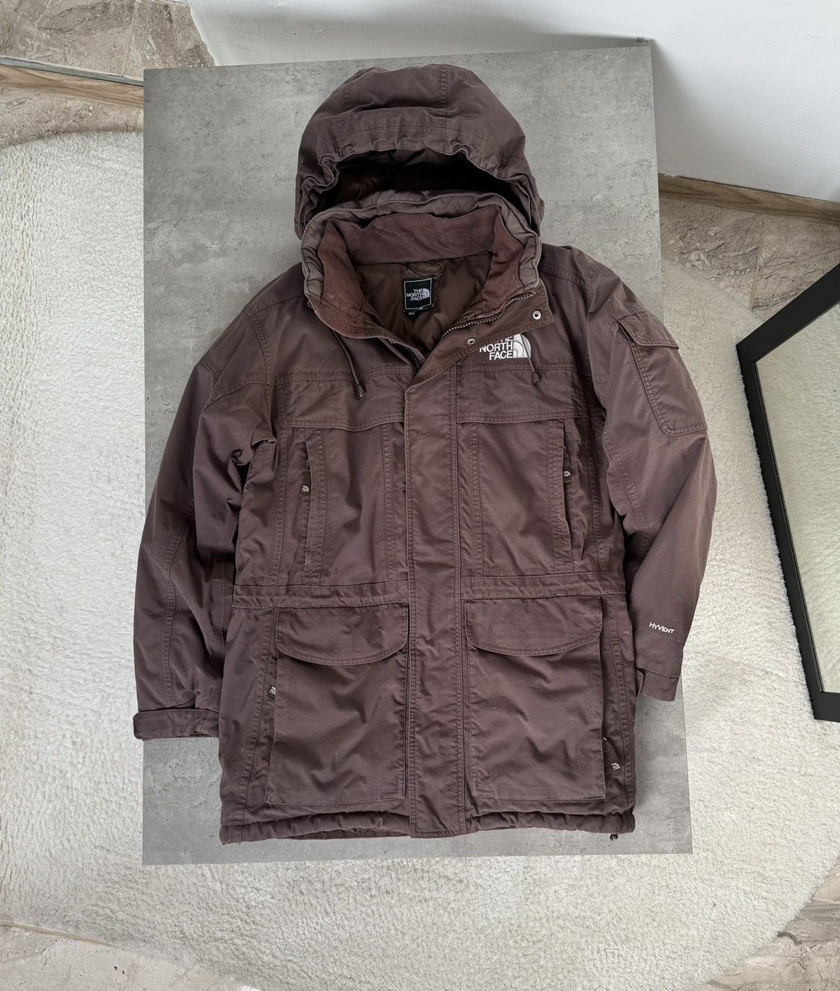 image of The North Face Mcmurdo Winter Brown Jacket, Men's (Size Small)