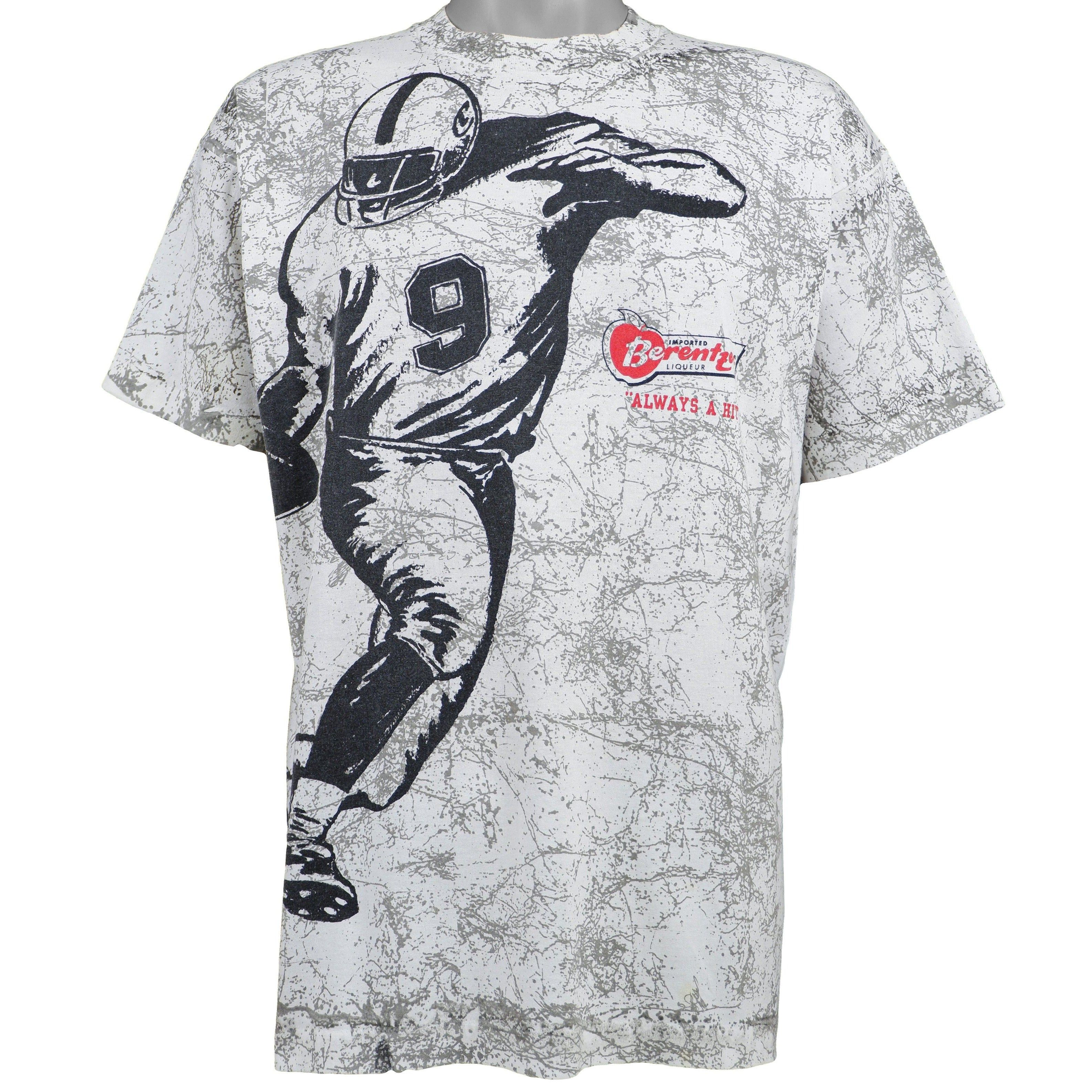 Vintage Berentzen Liqueur Football Always A Hit T-Shirt 1990s Size US XL / EU 56 / 4 - 1 Thumbnail
