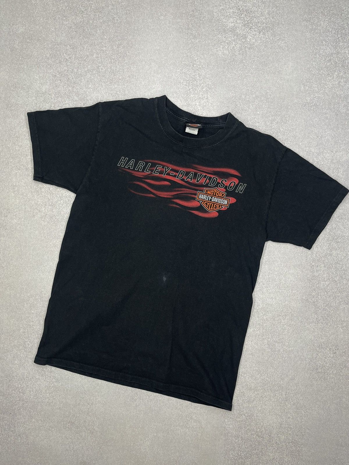 Harley Davidson Vintage Harley Davidson Mauritius 2012 Motorcycles T Shirt Size US M / EU 48-50 / 2 - 6 Thumbnail