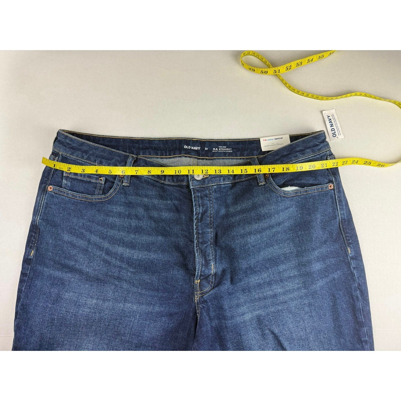 Old Navy Old navy HIGH-RISEO.G. STRAIGHT SECRET-plus size 22 Size 22" - 3 Thumbnail