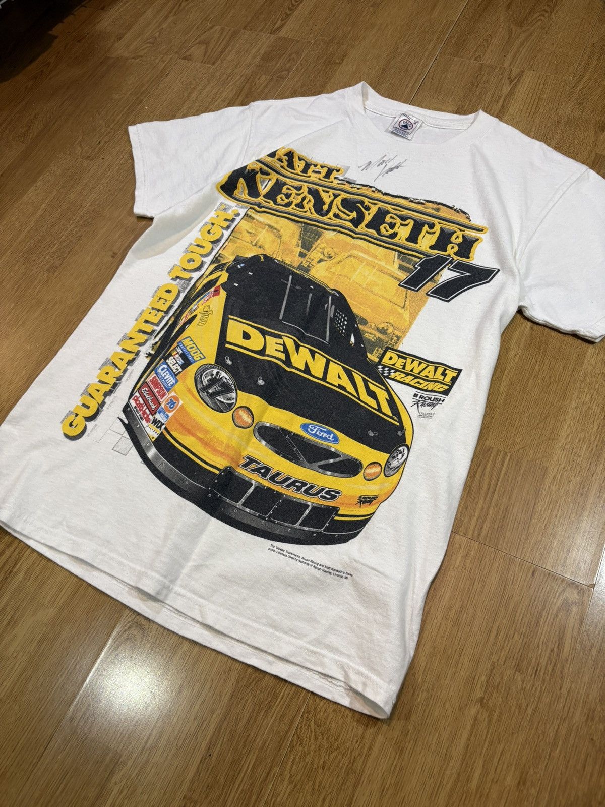 Other Nascar signed vintage tee shirt Size US M / EU 48-50 / 2 - 2 Thumbnail