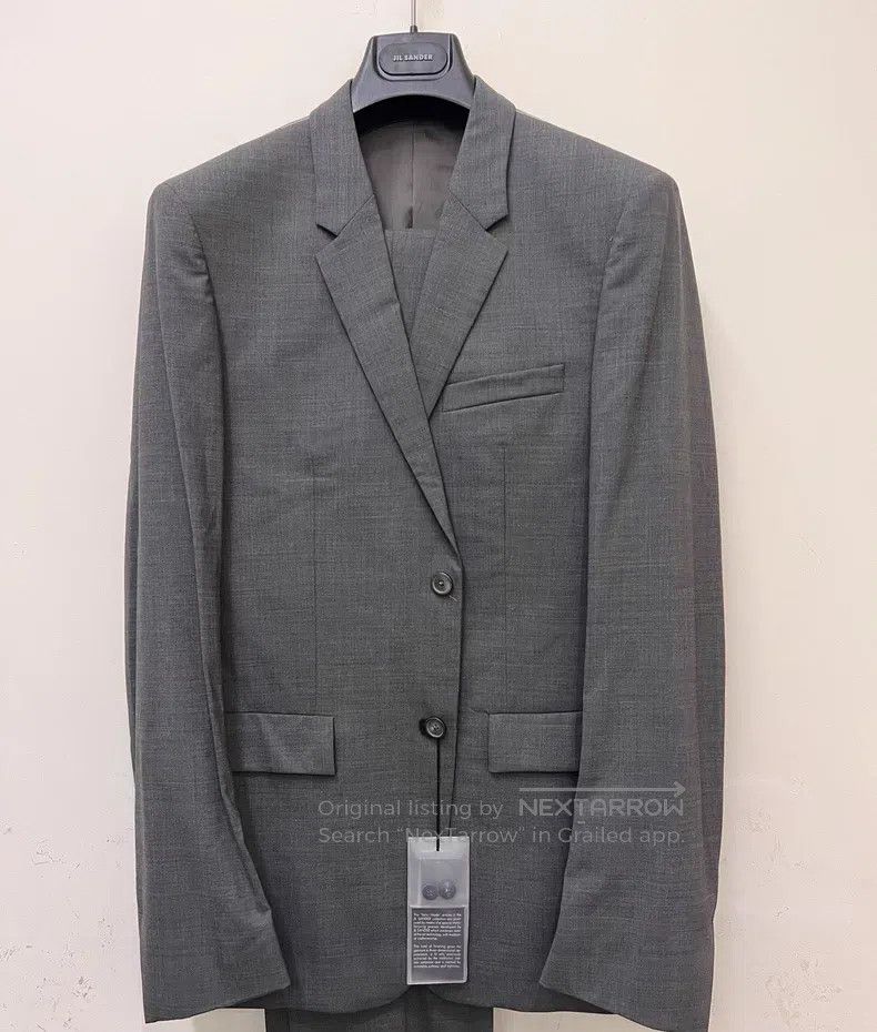 Jil Sander Jil Sander size 48 Men's grey suit suit Size 48S - 2 Thumbnail