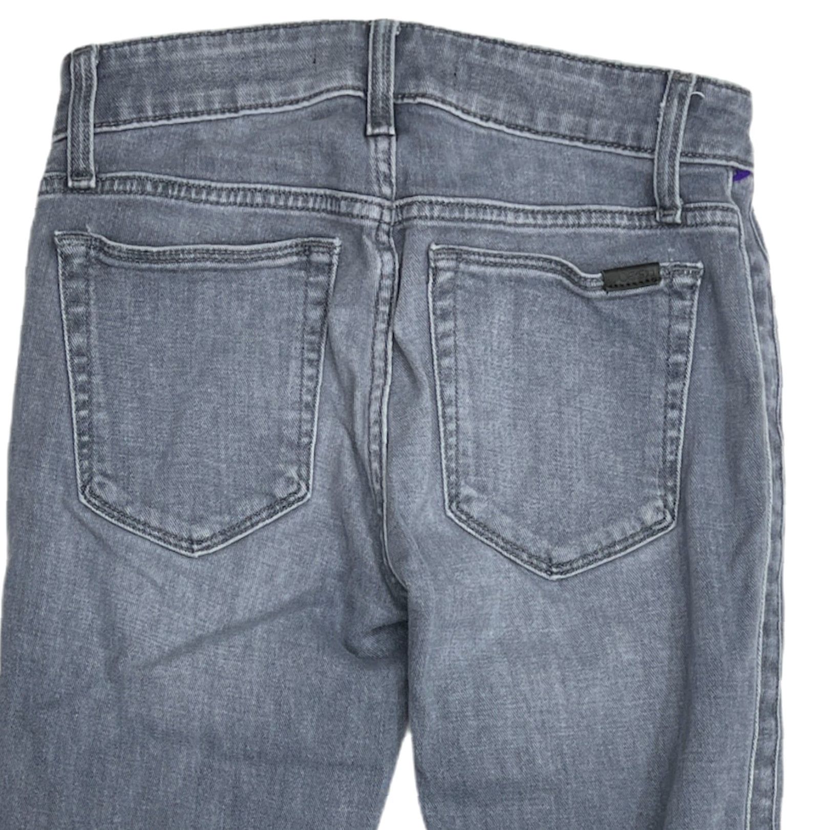 Vintage Joes Jeans Women Size 24 Gray The Icon Mid Rise Skinny Denim Cotton Blend Casual Jeans Size 42" / US 20 - 3 Thumbnail