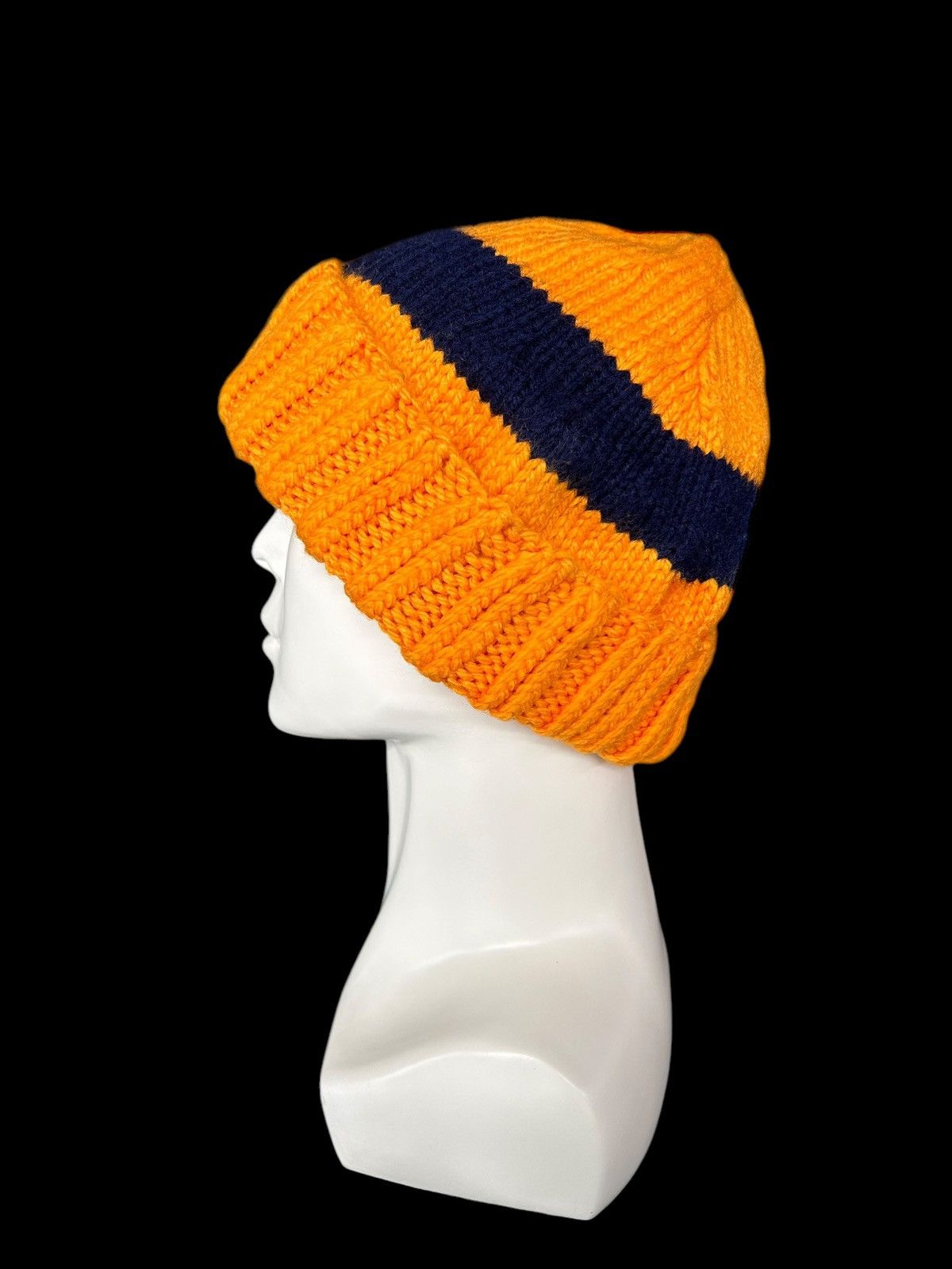 Japanese Brand × Kapital × Vintage Crochet Knitted handmade Beanie Hats Rare☠️☠️ Size ONE SIZE - 2 Thumbnail