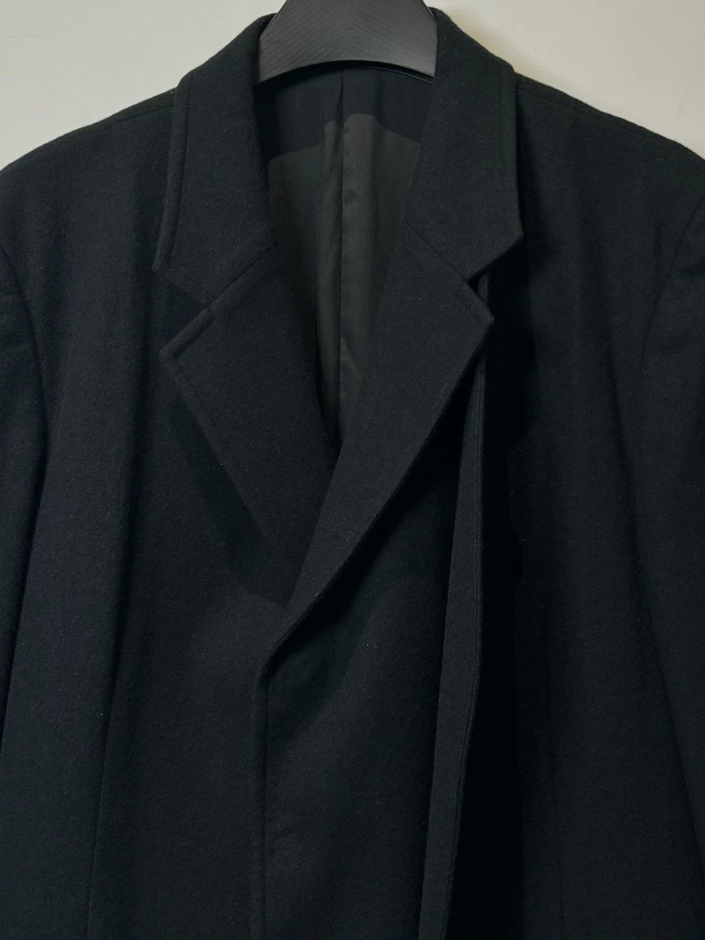 Yohji Yamamoto Yohji Yamamoto PourHomme F/W12 Double Wool Coat Size US S / EU 44-46 / 1 - 4 Thumbnail