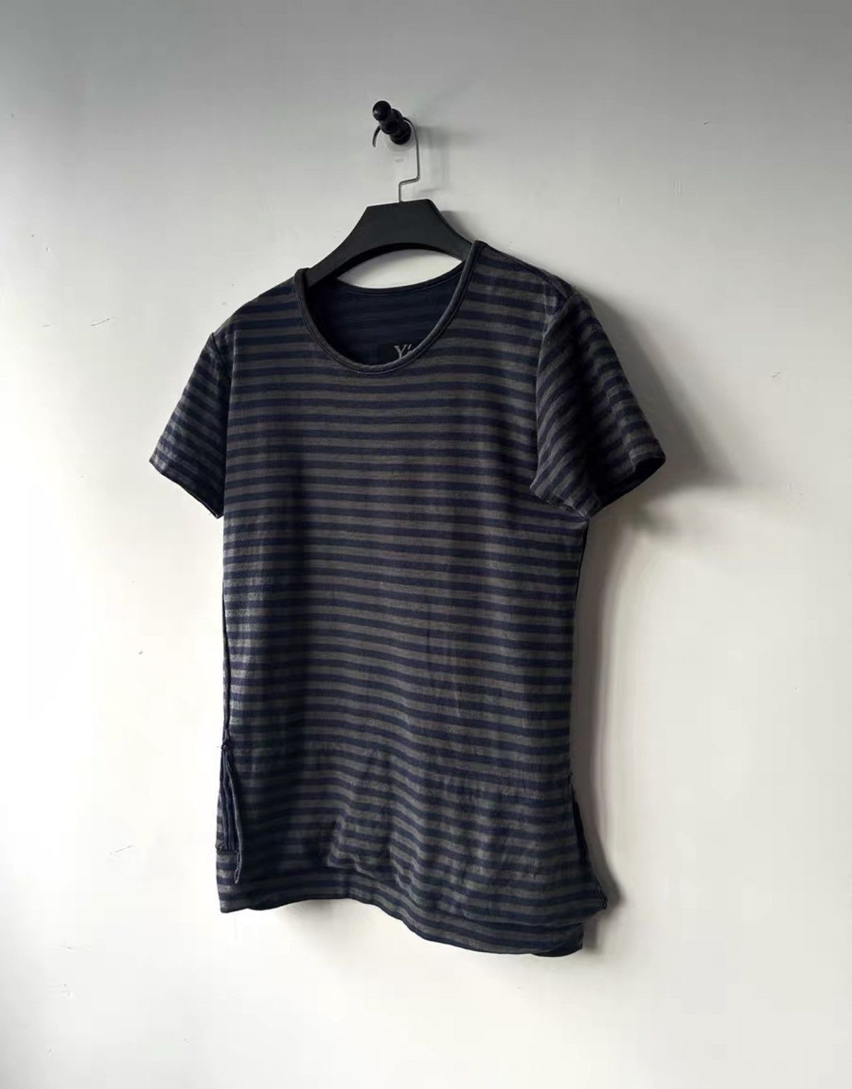 Yohji Yamamoto Yohji Yamamoto Y's striped short sleeve base layer K7 Size US L / EU 52-54 / 3 - 2 Thumbnail