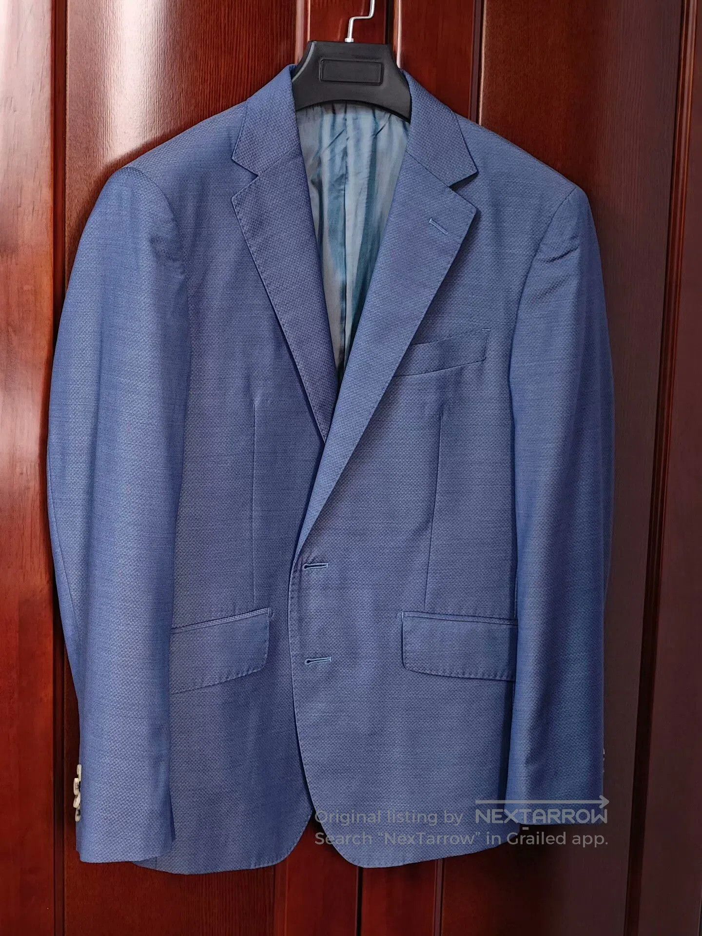 SCABAL Custom Scabal Wool Blazer Suit. Size US M / EU 48-50 / 2 - 1 Thumbnail