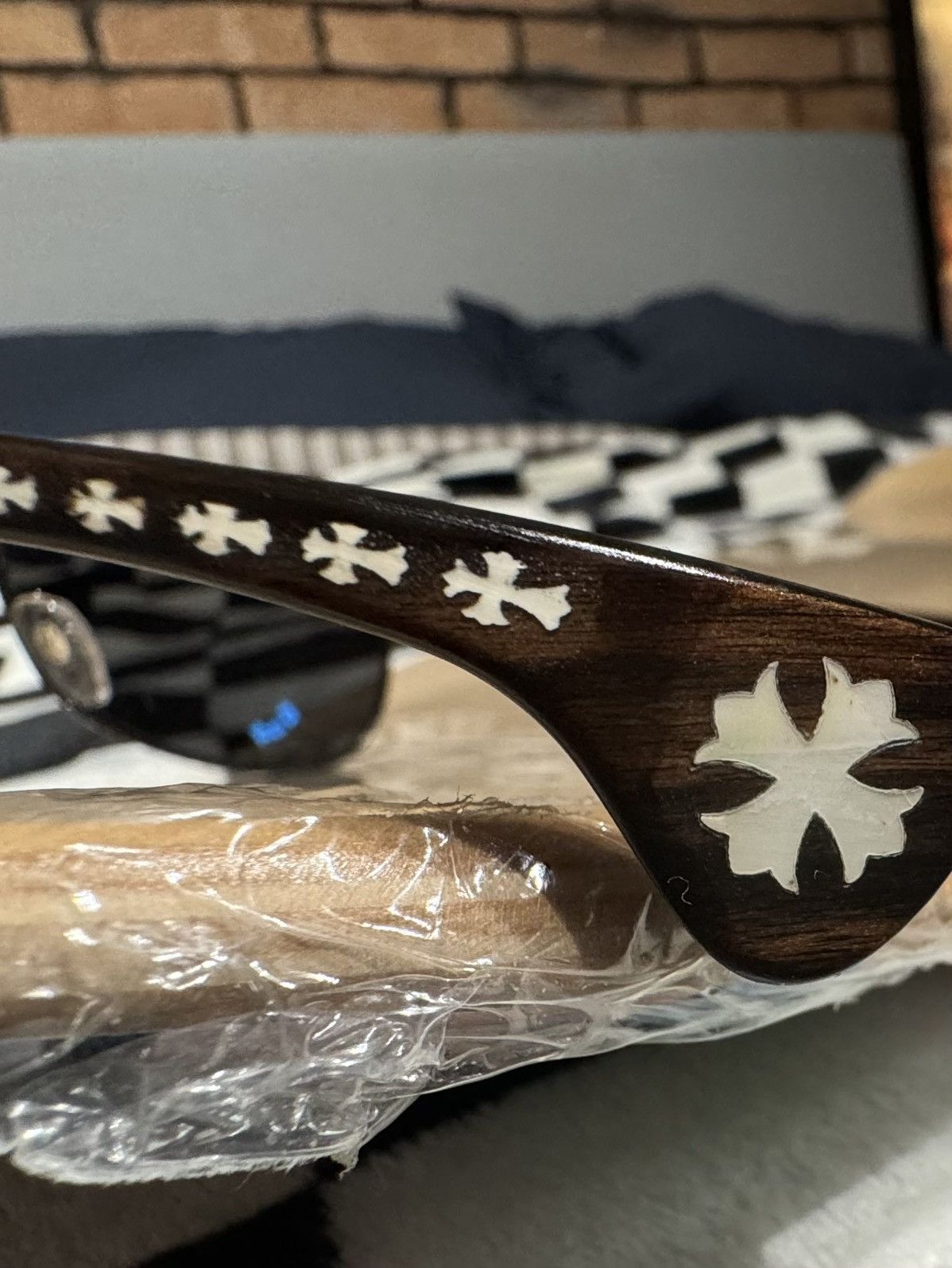 Chrome Hearts THE BEAST I 1ST EDITION EBONY WOOD 925 CHROME HEARTS Size ONE SIZE - 11 Thumbnail