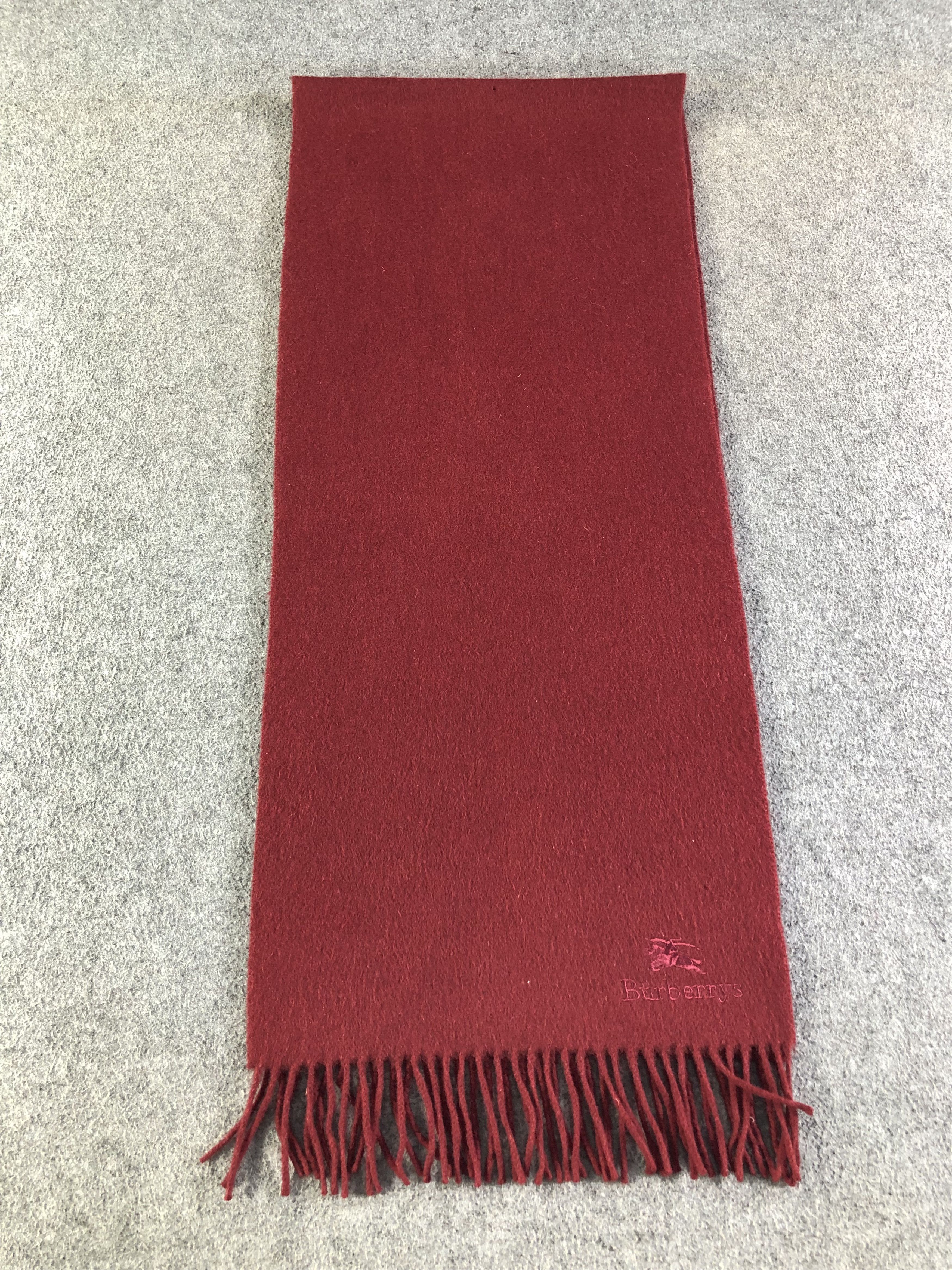 Burberry Burberrys Cashmere Scarf / Muffler / Neckwear SS1327 Size ONE SIZE - 3 Thumbnail