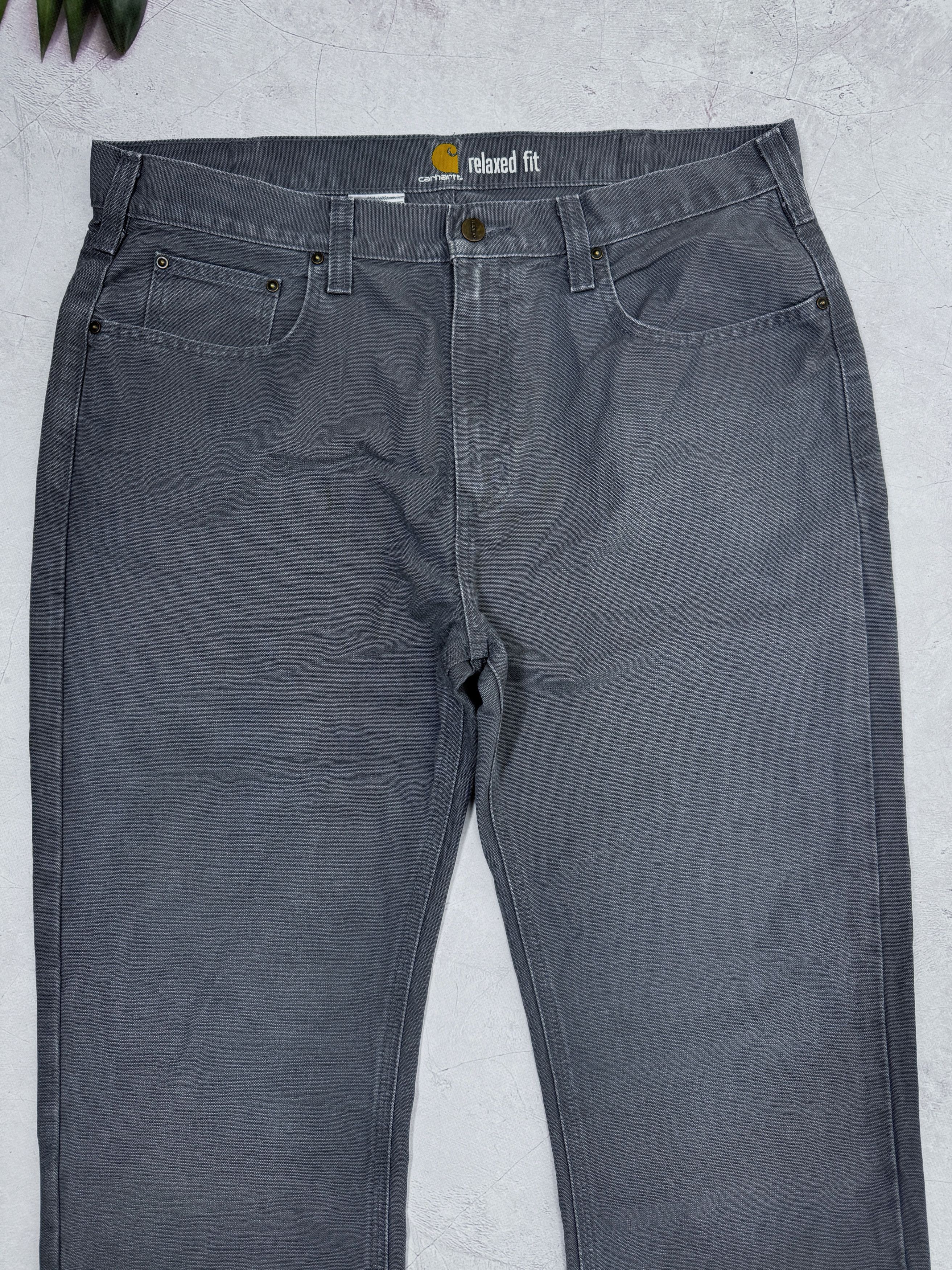 Carhartt × Vintage Vintage Carhartt Work Pants Trousers Relaxed Fit Size US 36 / EU 52 - 4 Thumbnail