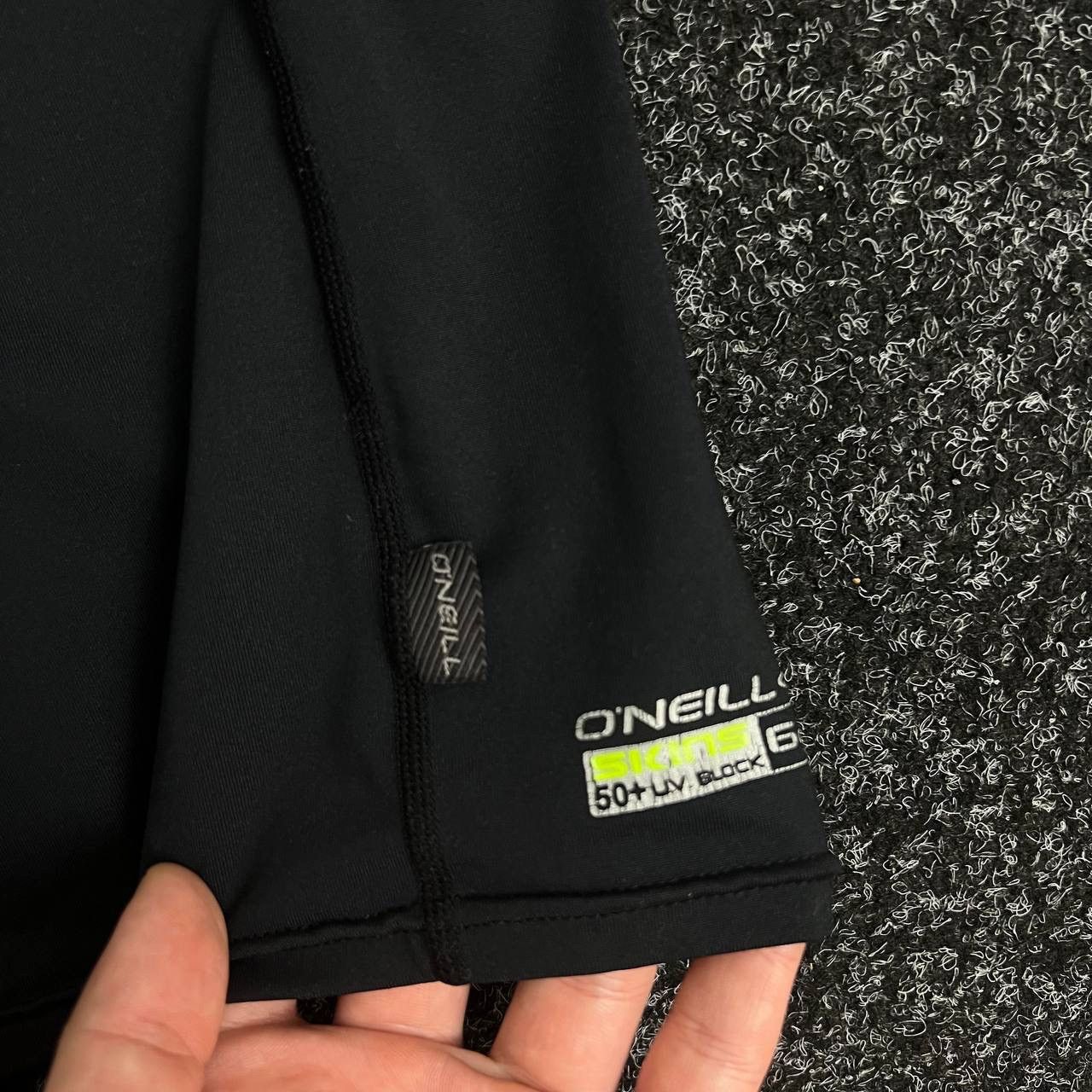 O'Neill T-shirt ONEILL Compression Surf Style Y2k Black Jersey Tee Size US XL / EU 56 / 4 - 5 Thumbnail