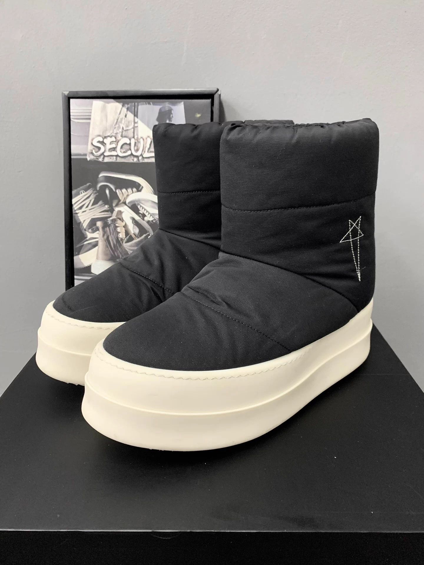 Rick Owens Rick Owens 24FW Five-Pointed Star Platform Boots Size US 8 / EU 41 - 4 Thumbnail