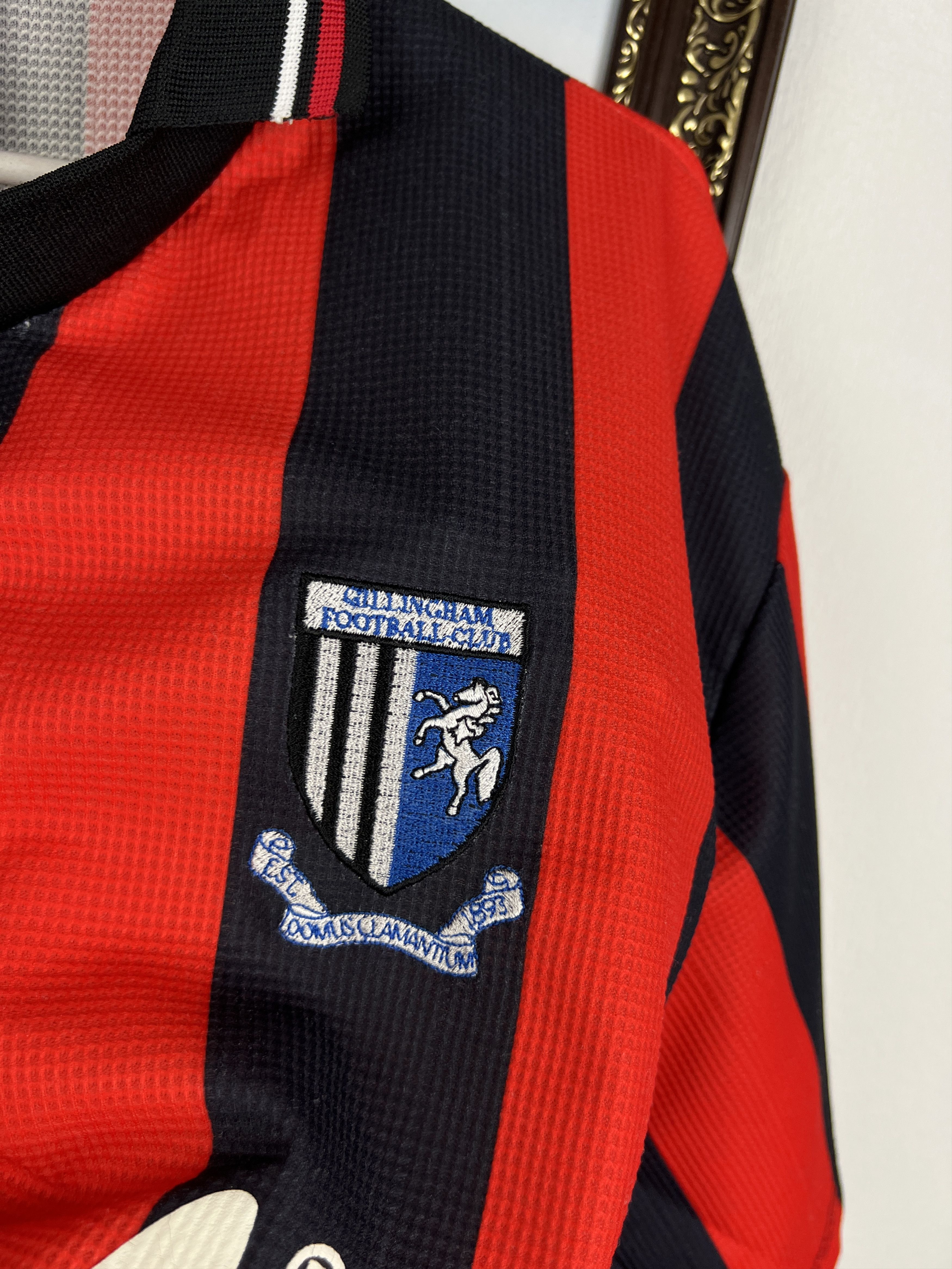 Vintage Gillingham Away football shirt Soccer Jersey Trikot Sport Size US M / EU 48-50 / 2 - 5 Thumbnail