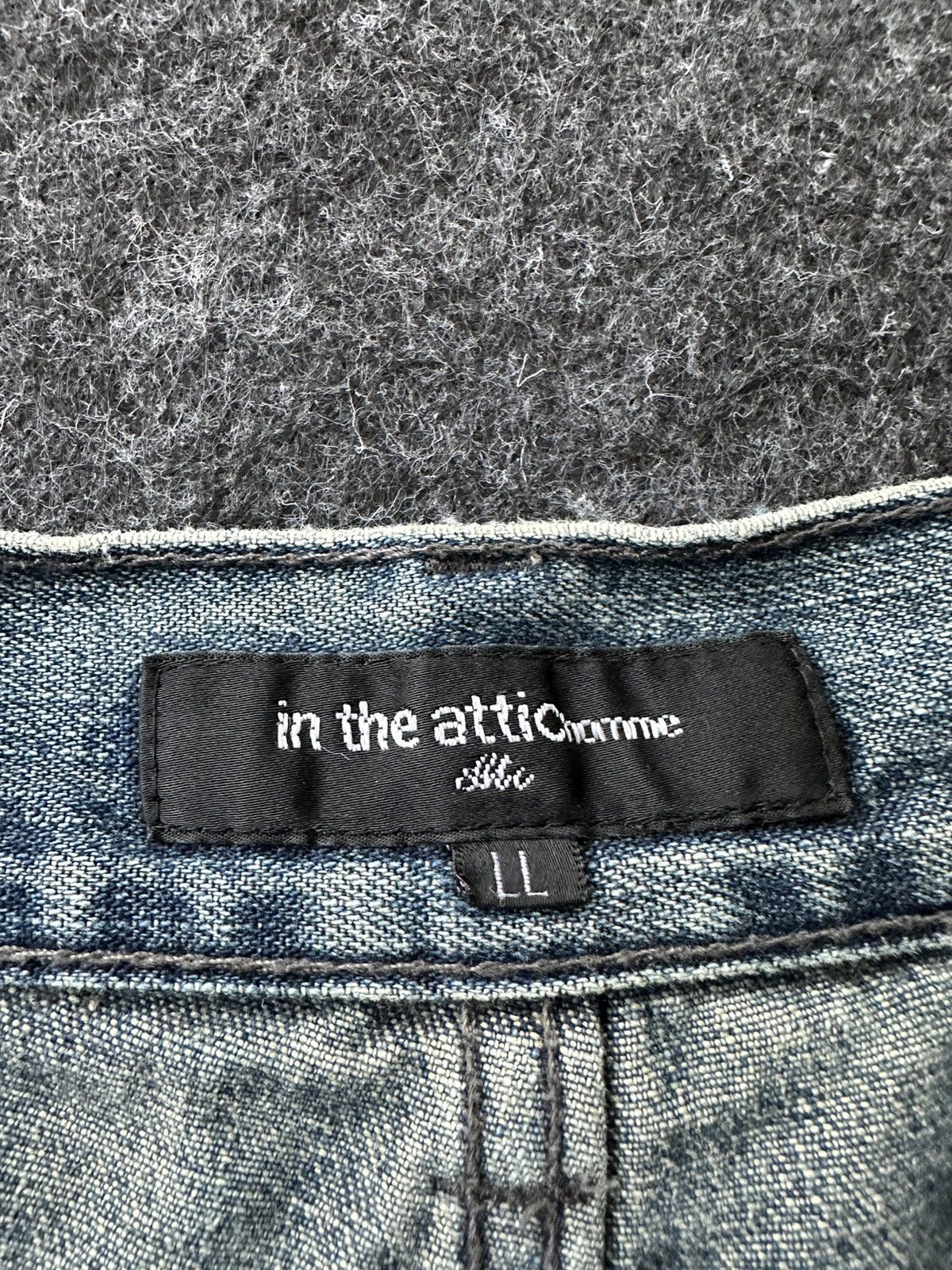 Beauty Beast × If Six Was Nine × In The Attic Vintage In The Attic Double Waist Distressed Denim D448 Size US 30 / EU 46 - 17 Thumbnail