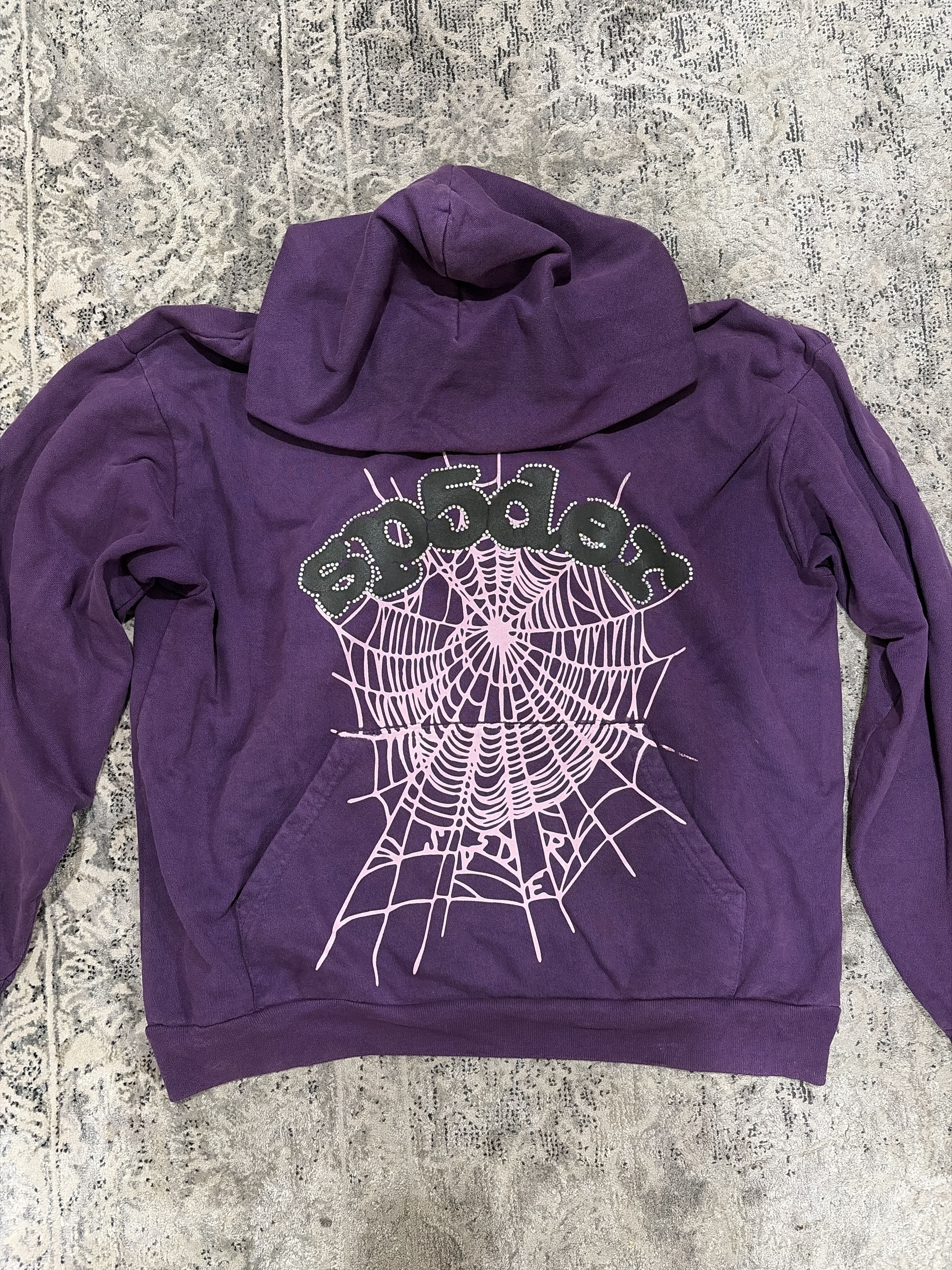 Sp5der Sp5der Web Hoodie - Purple Size US L / EU 52-54 / 3 - 1 Thumbnail