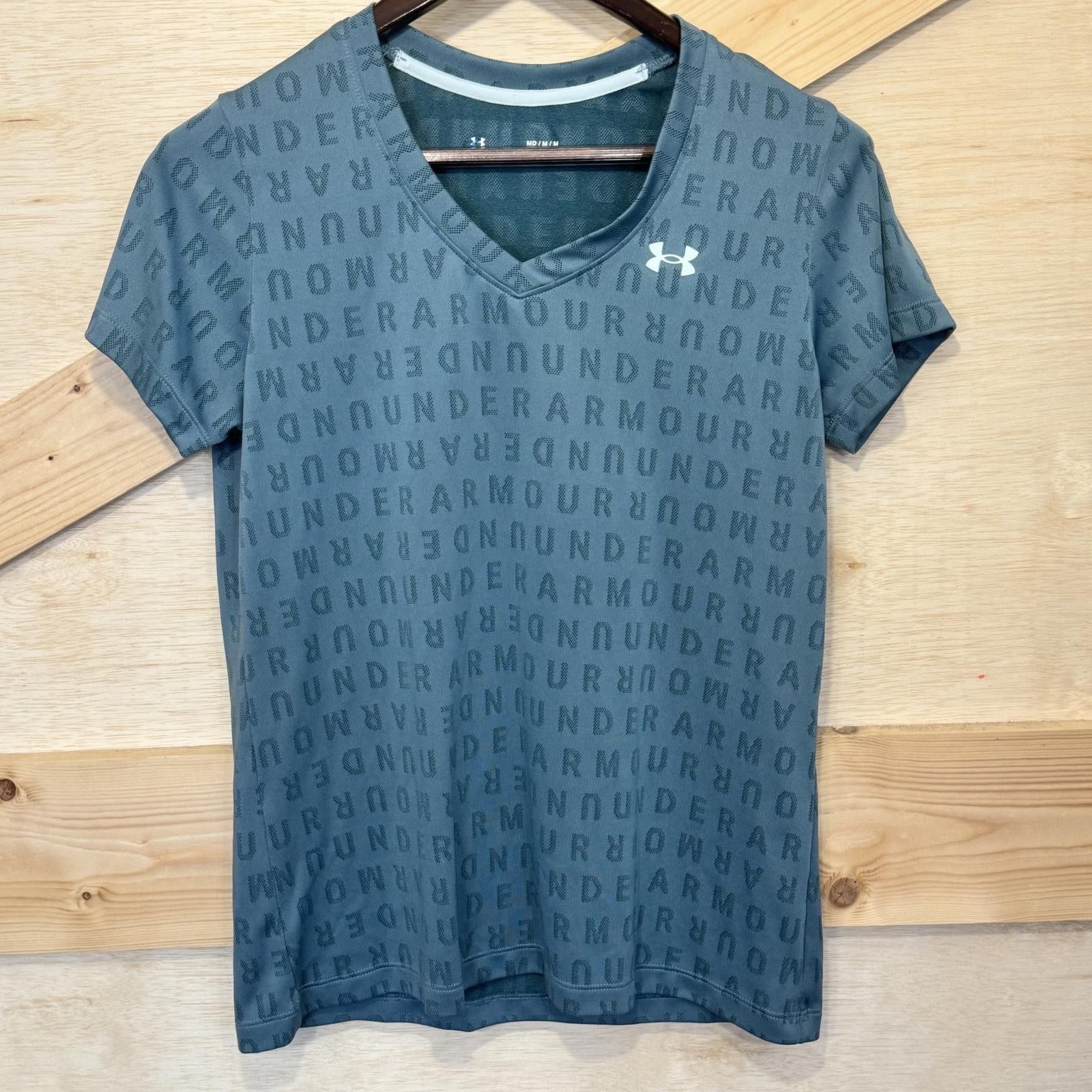 Under Armour Under Armour Women's Shirt Medium Velocity Wordmark Size M / US 6-8 / IT 42-44 - 1 Thumbnail