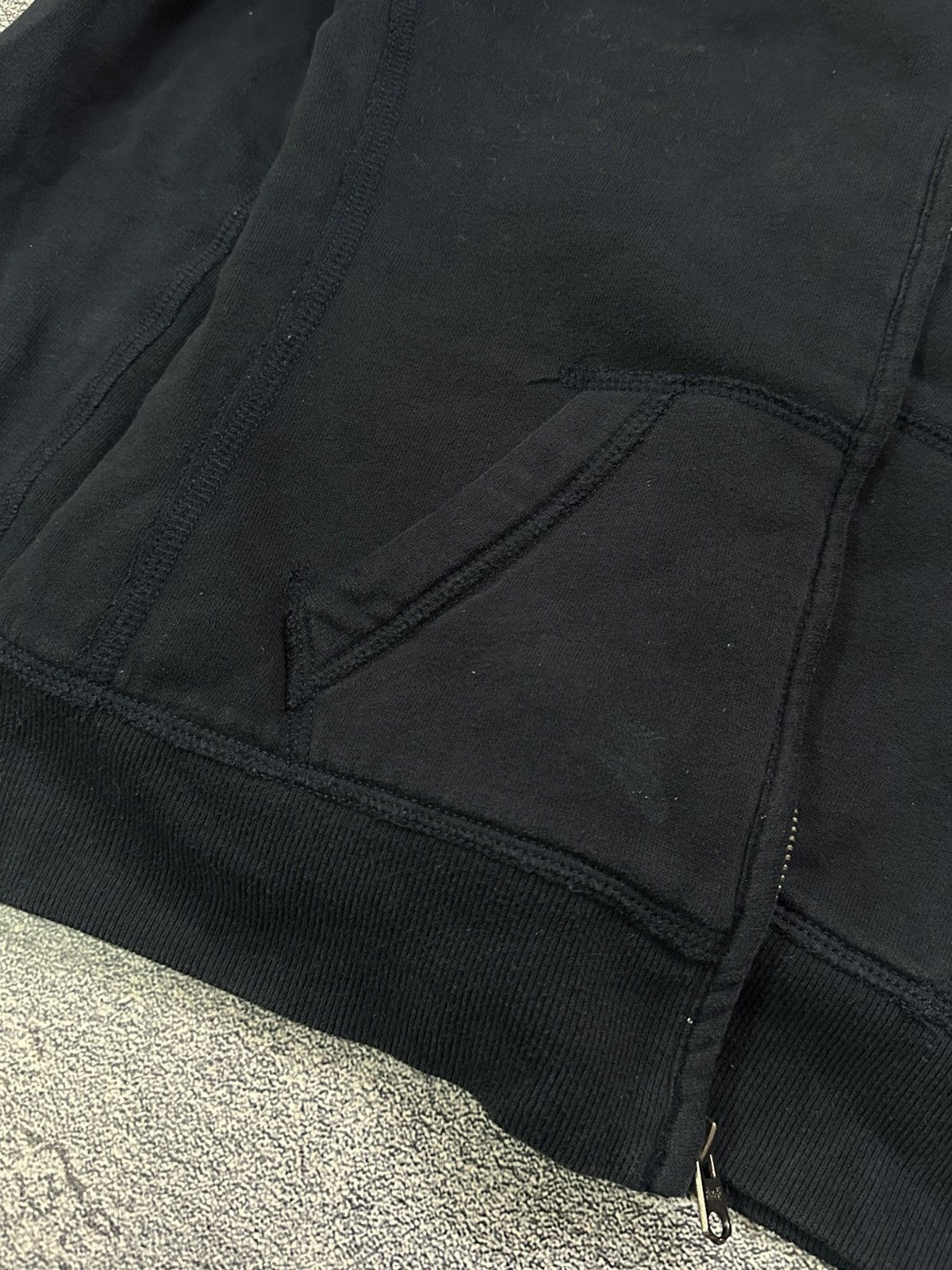 Abercrombie & Fitch Vintage Abercrombie Faux Fur Logo Zip Hoodie Y2K LGB Syle Size M / US 6-8 / IT 42-44 - 5 Thumbnail
