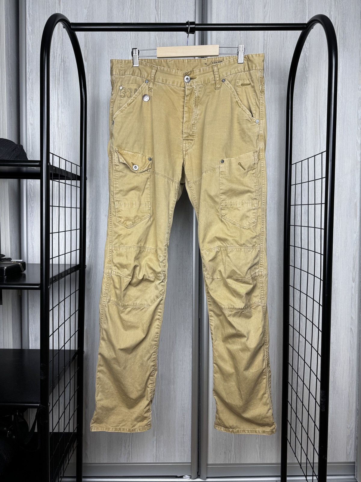 G-Star G-Star Raw General 5620 Tapered Double Knee Cargo pants Size US 34 / EU 50 - 1 Thumbnail