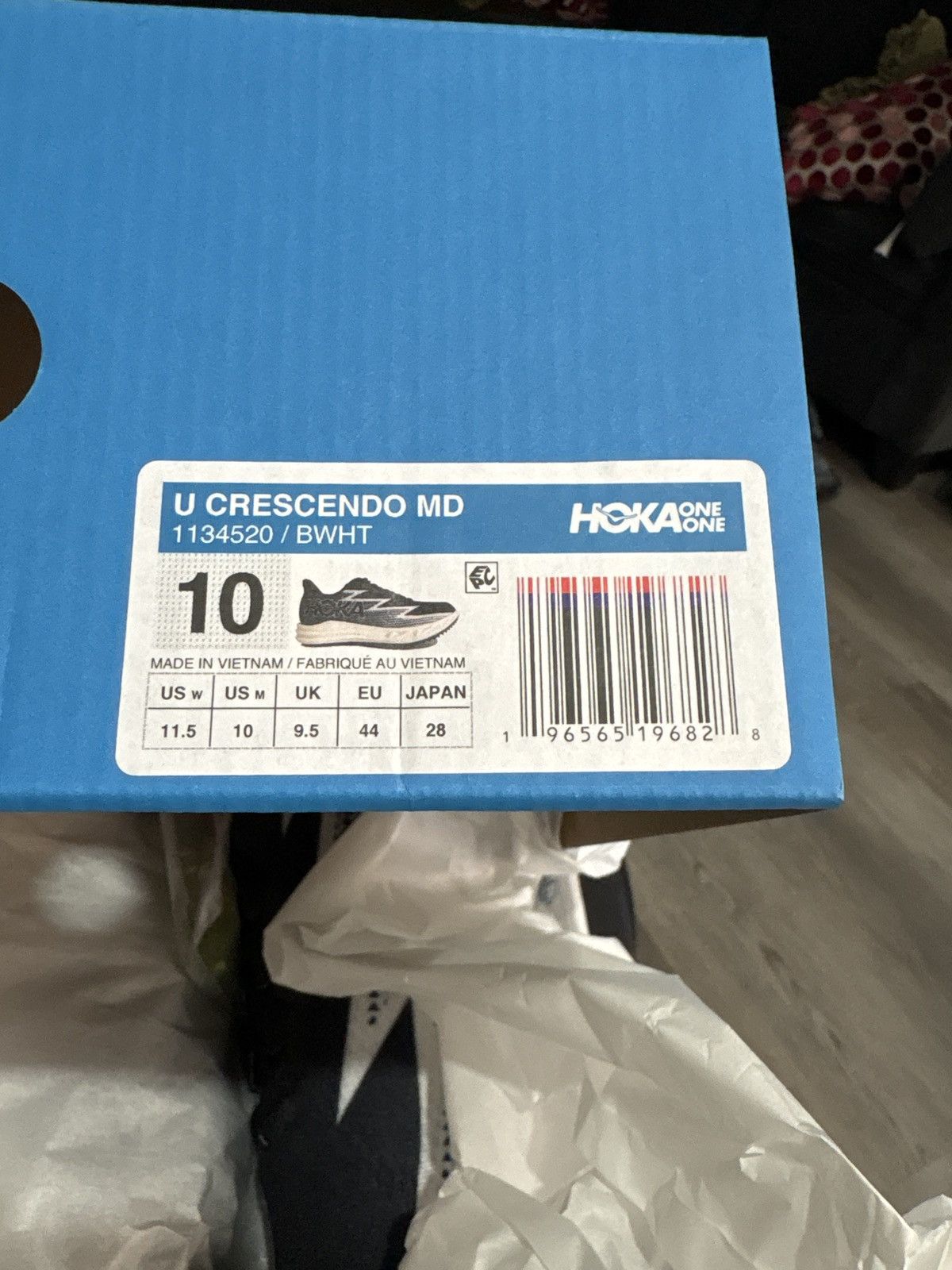Hoka Hoka track spike (U Crescendo MD) Size US 10 / EU 43 - 7 Thumbnail