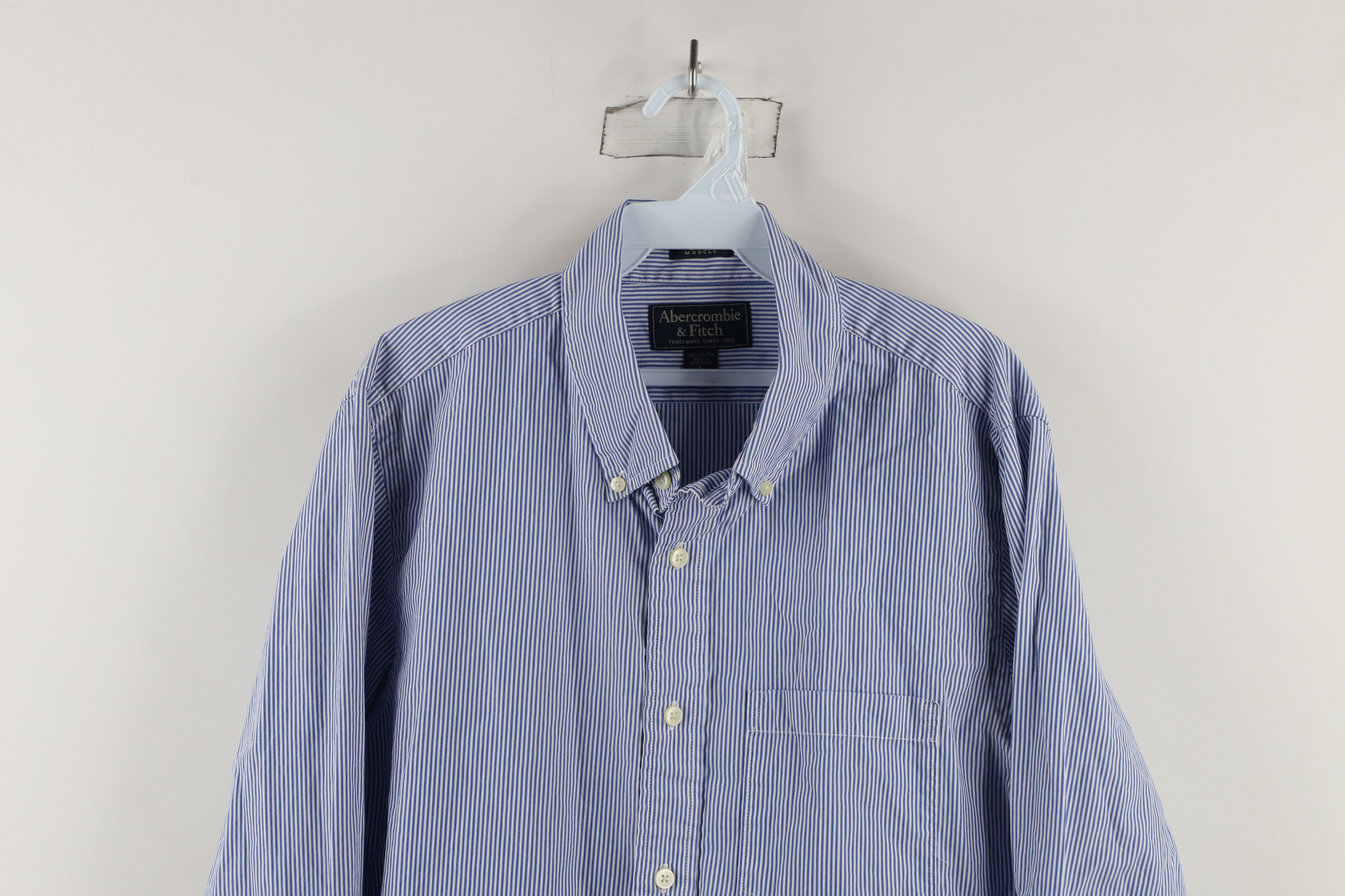 Abercrombie & Fitch × Vintage Vintage Abercrombie & Fitch Collared Button Down Shirt Size US L / EU 52-54 / 3 - 2 Thumbnail