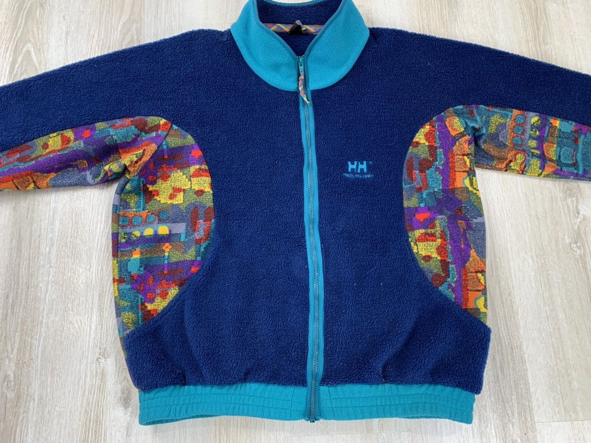 Helly Hansen × Vintage Mens vintage fleece jacket Helly Hansen Size L Size US L / EU 52-54 / 3 - 3 Thumbnail