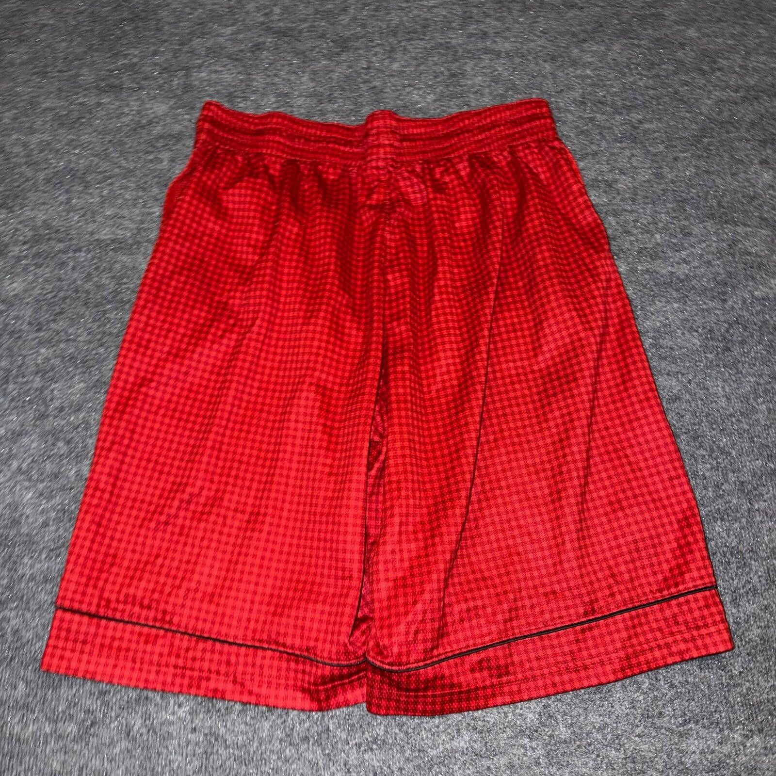 Nike Nike LeBron King James Super Baggy Red Hoop Shorts Mens XL Size US 36 / EU 52 - 5 Thumbnail