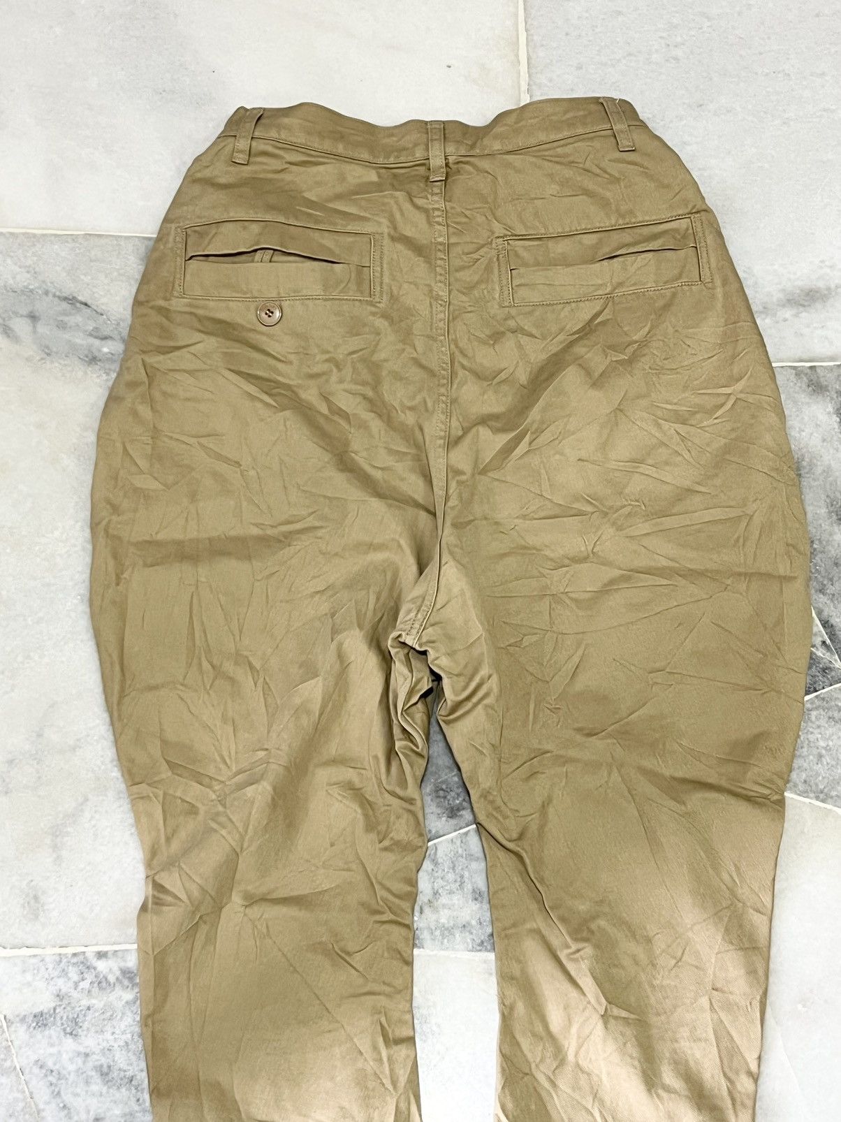 Ne-Net Ne-net Japan by Issey Miyake Khaki Cotton Chino Pants Size US 28 / EU 44 - 9 Thumbnail