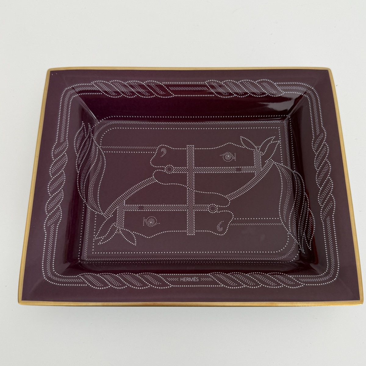 Hermes HERMES Quadrige change tray home decorative object piece Size ONE SIZE - 1 Thumbnail