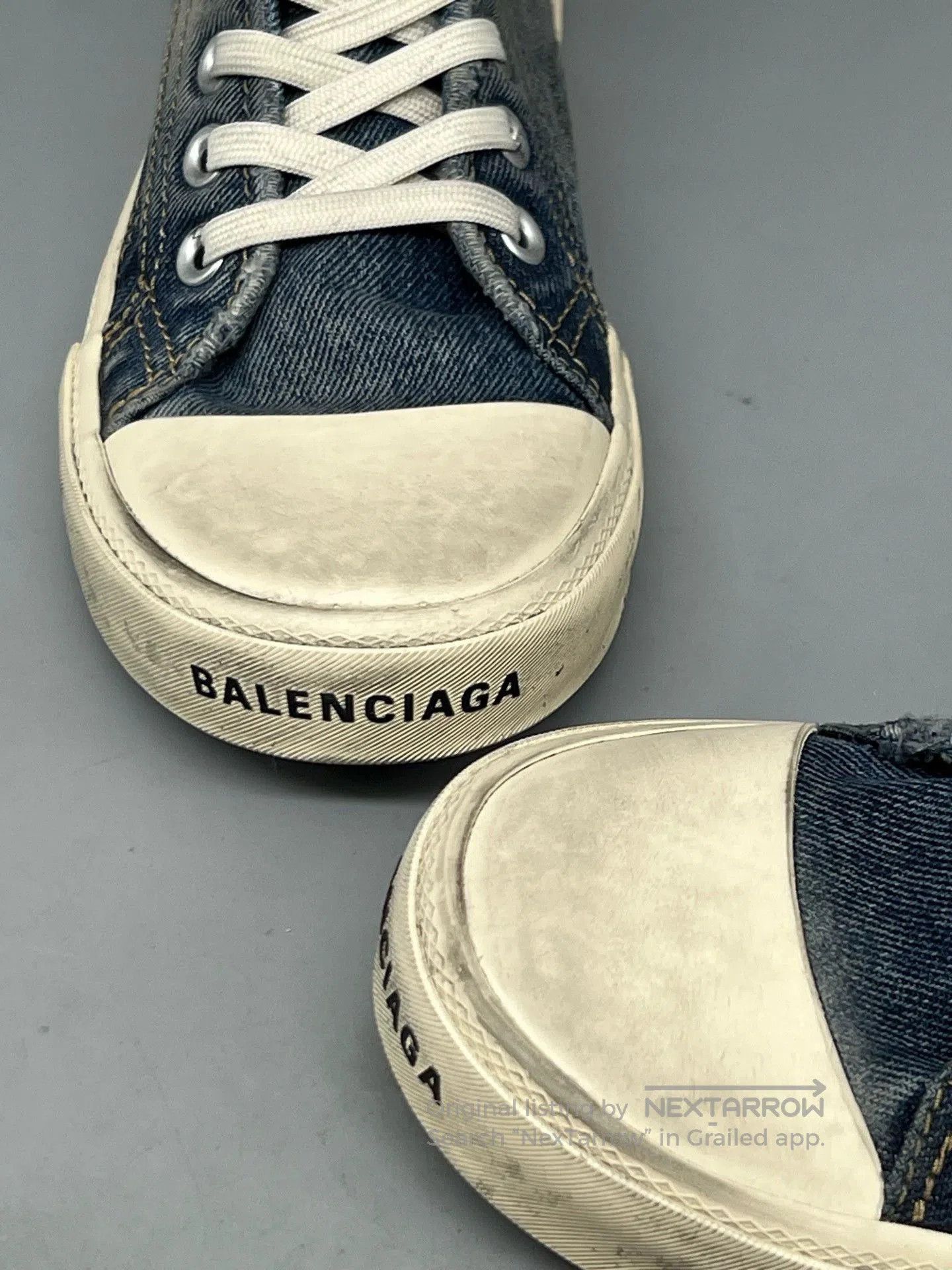 Balenciaga balenciaga blue high-top casual sneakers. Size US 7.5 / EU 40-41 - 5 Thumbnail