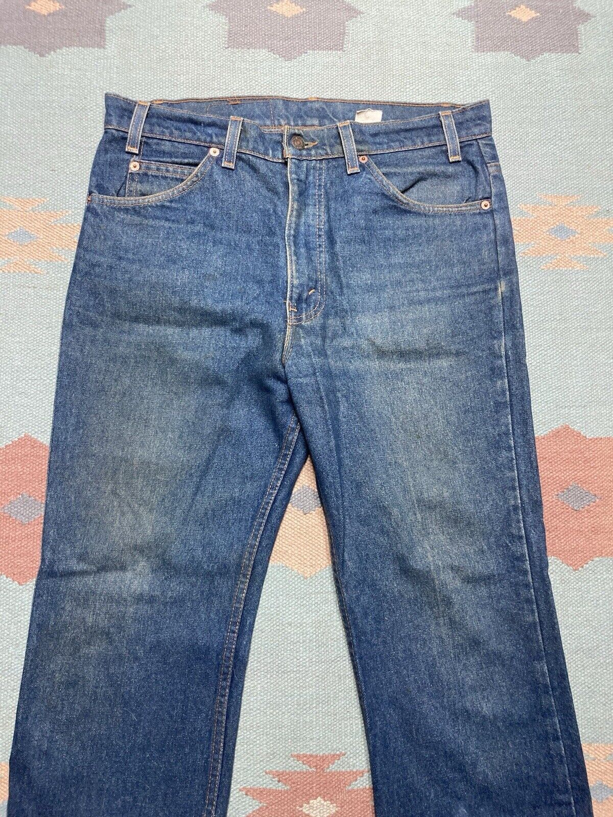 Levi's × Vintage Vintage Levi’s 517 jeans dark wash denim bootcut 34x28 Size US 34 / EU 50 - 7 Thumbnail