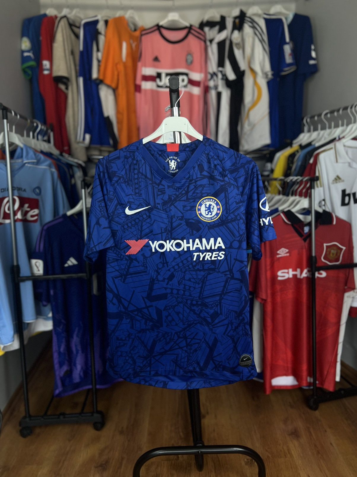 Nike Soccer Jersey Nike Chelsea 2019/20 Lampard #8 Size US M / EU 48-50 / 2 - 2 Thumbnail