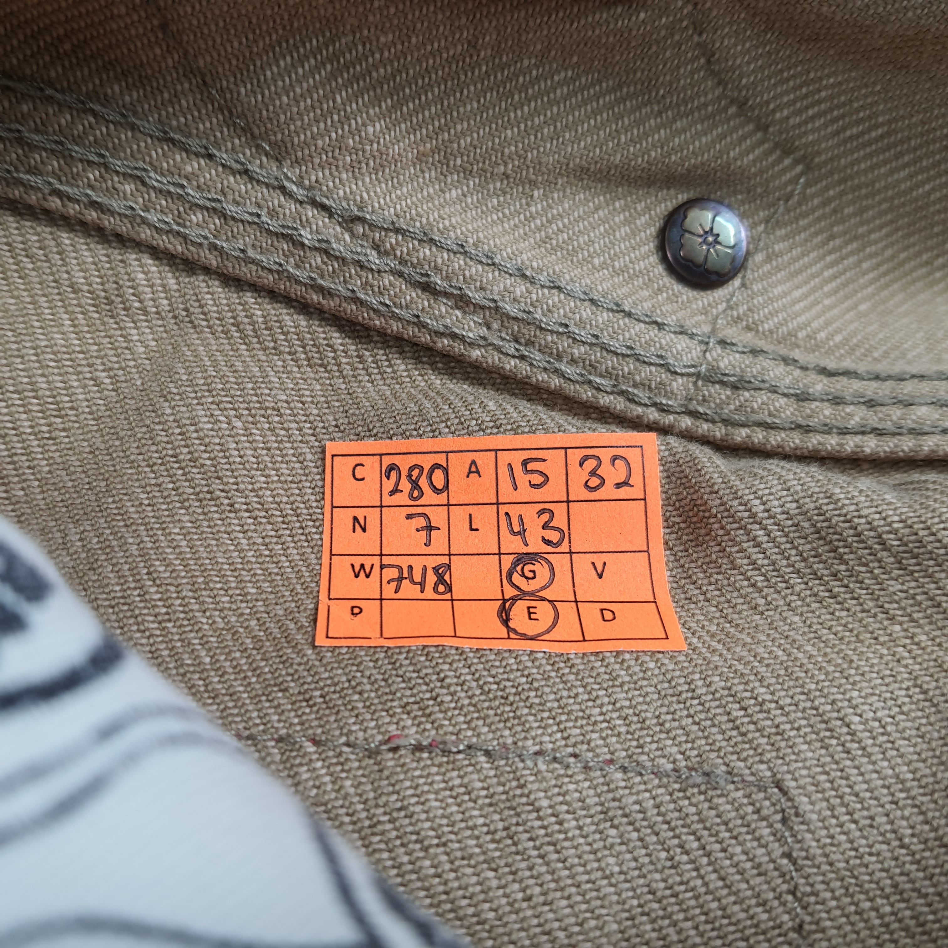 Evisu Vintage Yamane Deluxe Evisu Custom Daicock Pants C280N7 Size US 32 / EU 48 - 10 Thumbnail